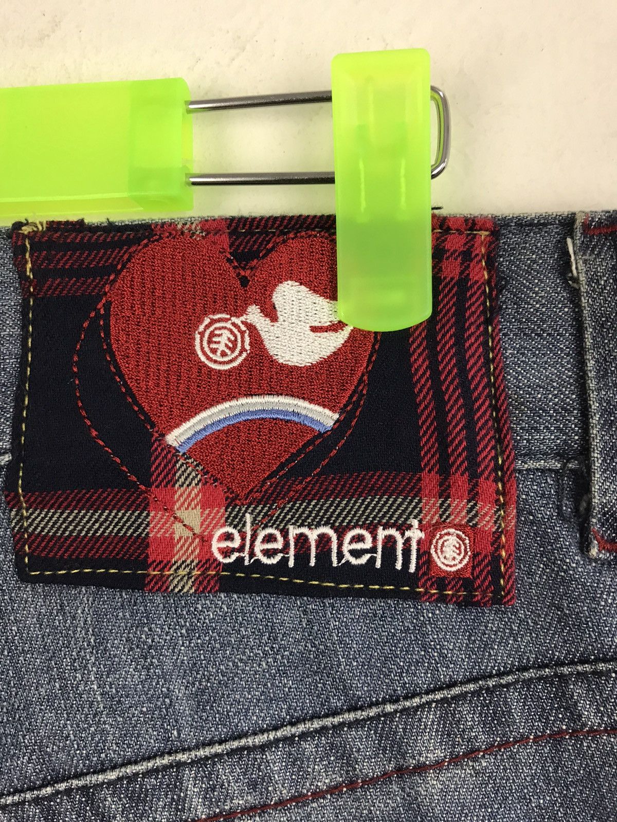 Element Element For Life Skate Brand Distressed Denim Jeans Size US 31 - 3 Thumbnail