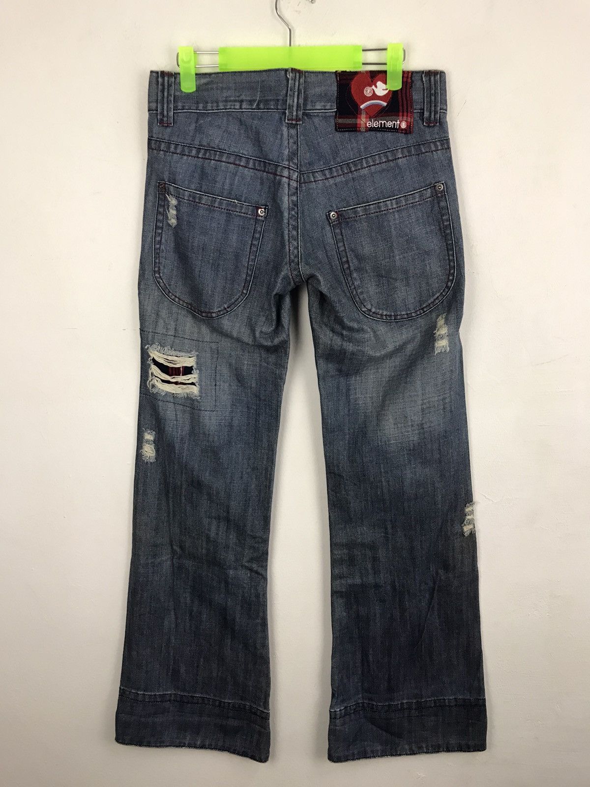 Element Element For Life Skate Brand Distressed Denim Jeans Size US 31 - 1 Thumbnail
