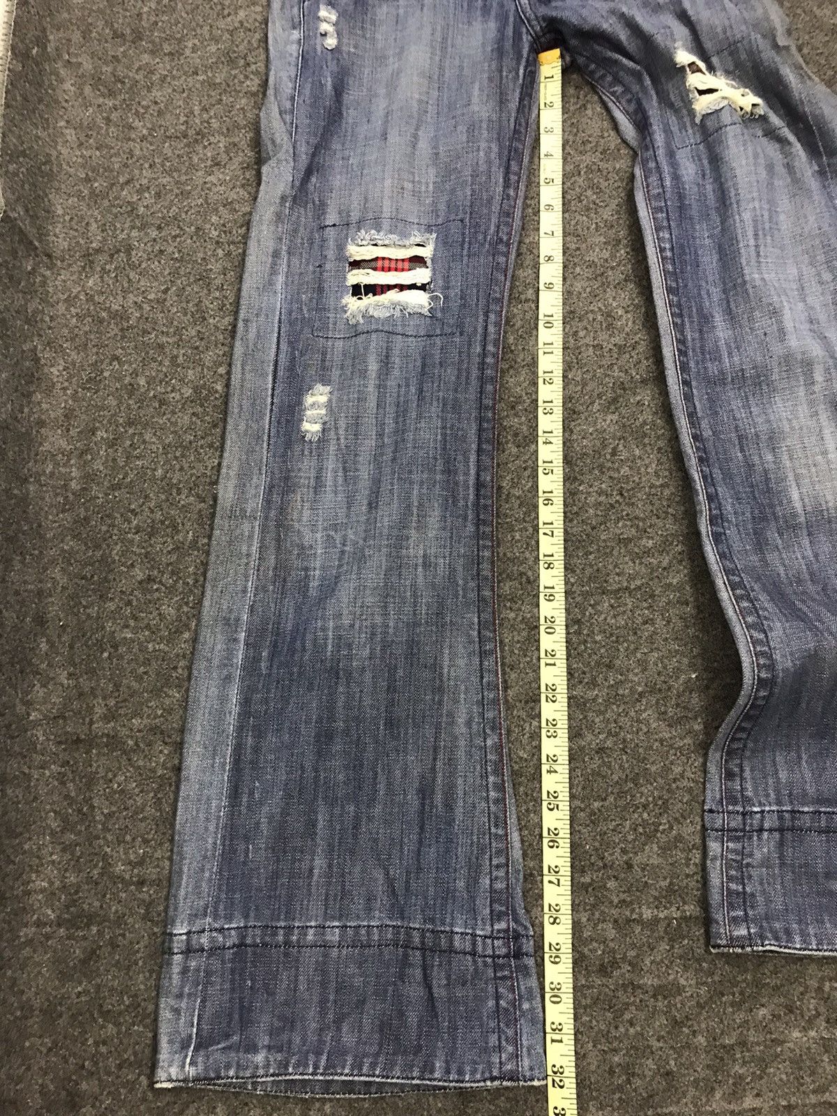 Element Element For Life Skate Brand Distressed Denim Jeans Size US 31 - 9 Thumbnail