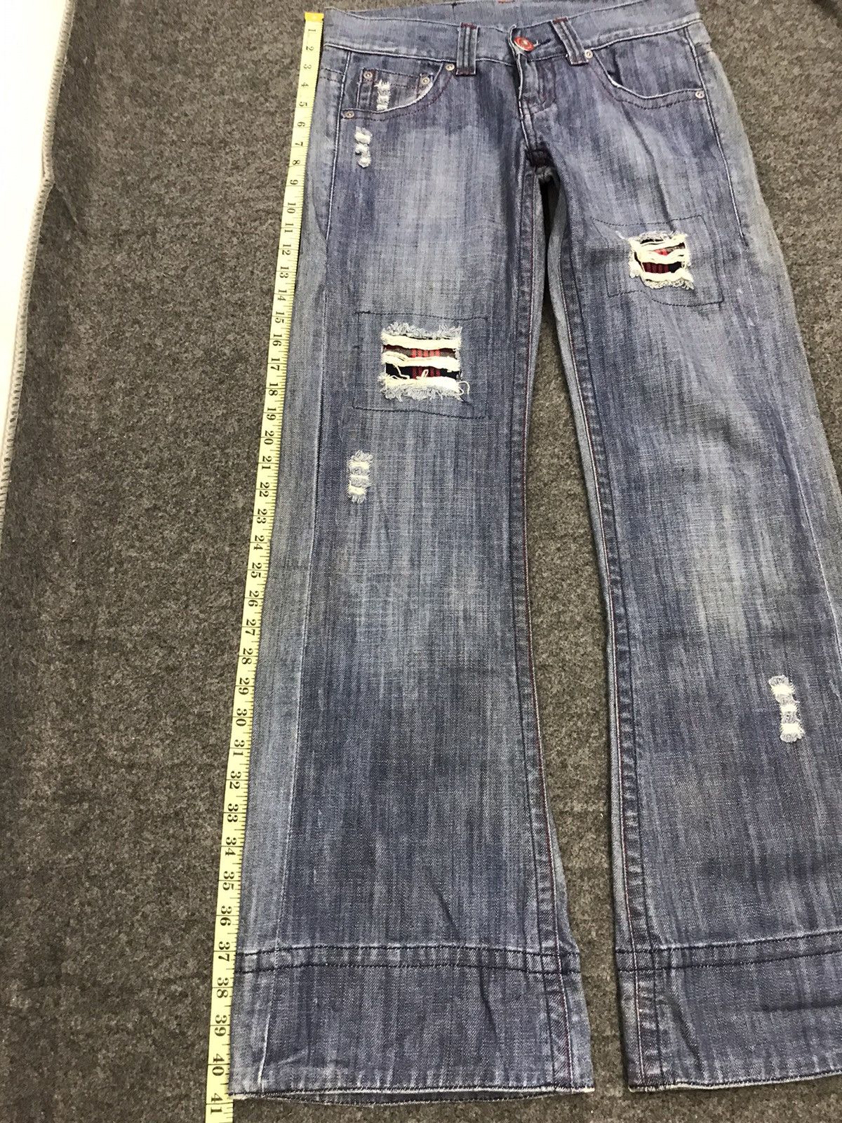 Element Element For Life Skate Brand Distressed Denim Jeans Size US 31 - 8 Thumbnail