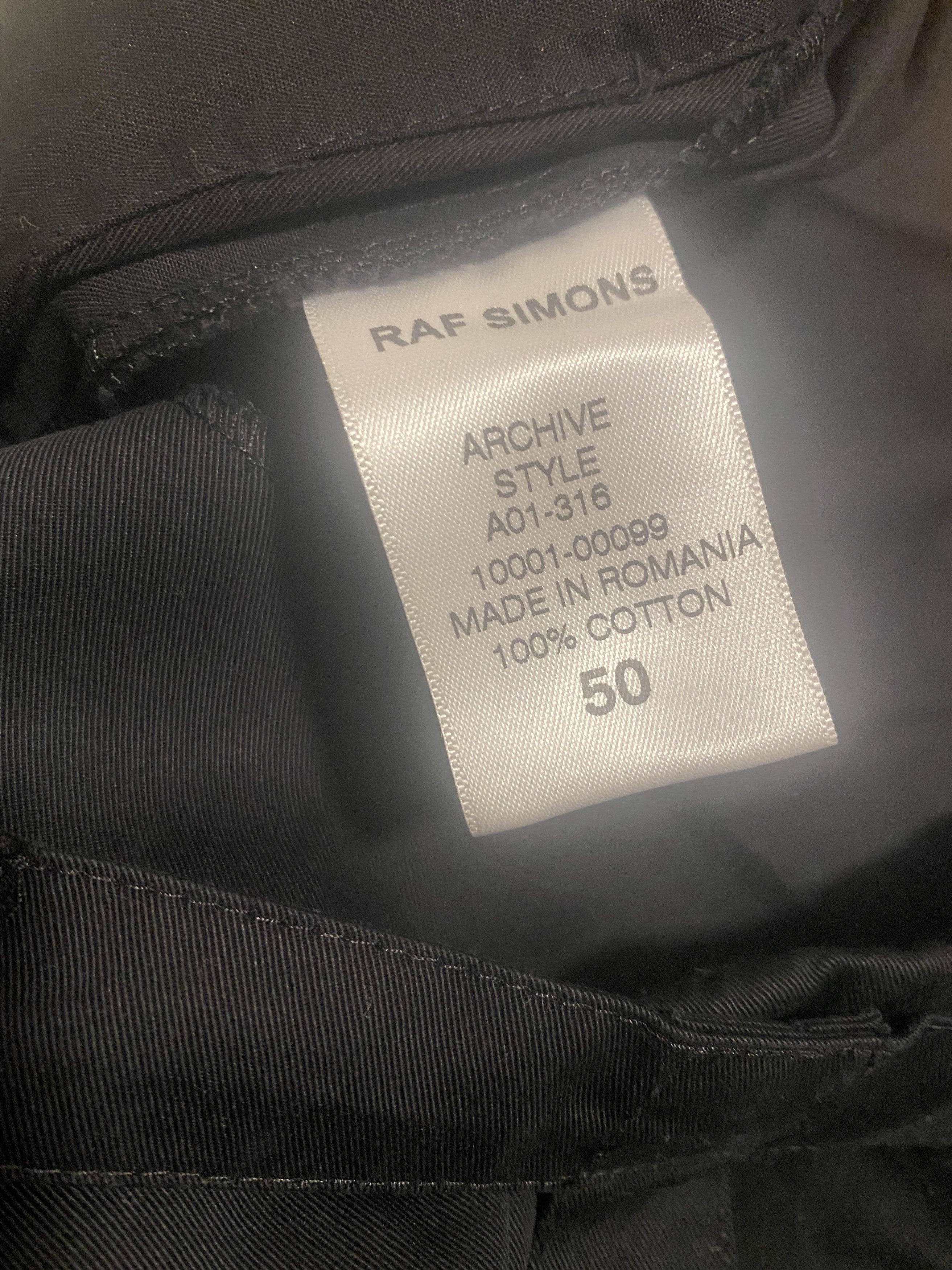 Raf Simons Archive REDUX SS03 CONSUMED CARGO BONDAGE POCKET CANVAS Size US 34 / EU 50 - 9 Thumbnail