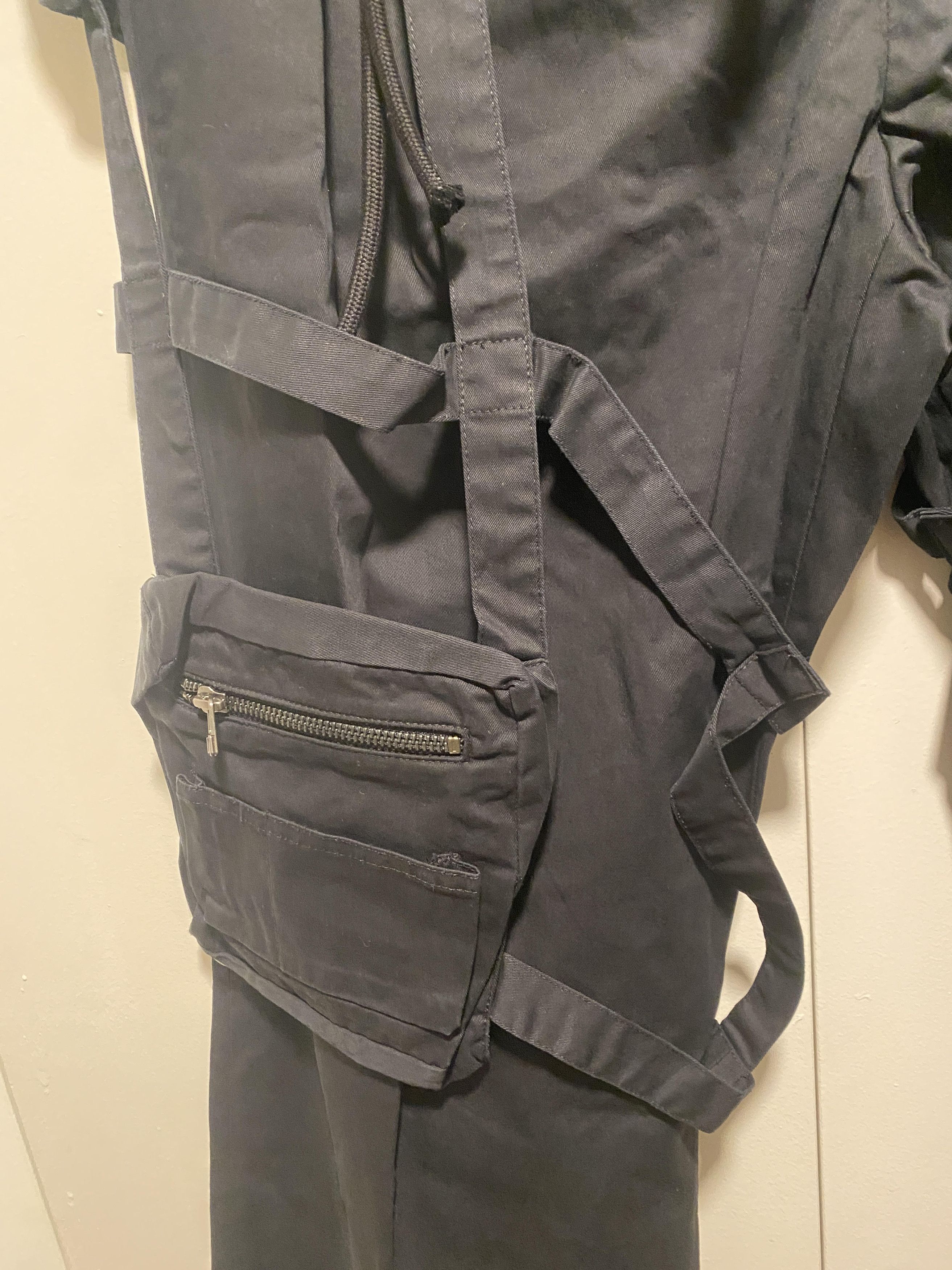 Raf Simons Archive REDUX SS03 CONSUMED CARGO BONDAGE POCKET CANVAS Size US 34 / EU 50 - 4 Thumbnail