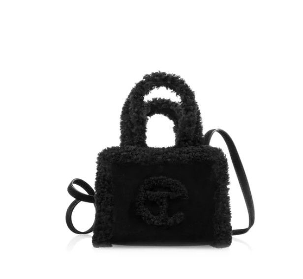 Telfar × Ugg UGG x TELFAR Small Shopper - Black Size ONE SIZE - 1 Thumbnail