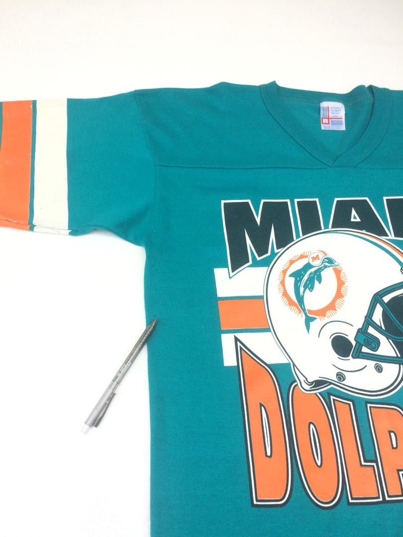 Vintage RARE Vintage 90’s Miami Dolphins Made In Usa Size US L / EU 52-54 / 3 - 5 Thumbnail