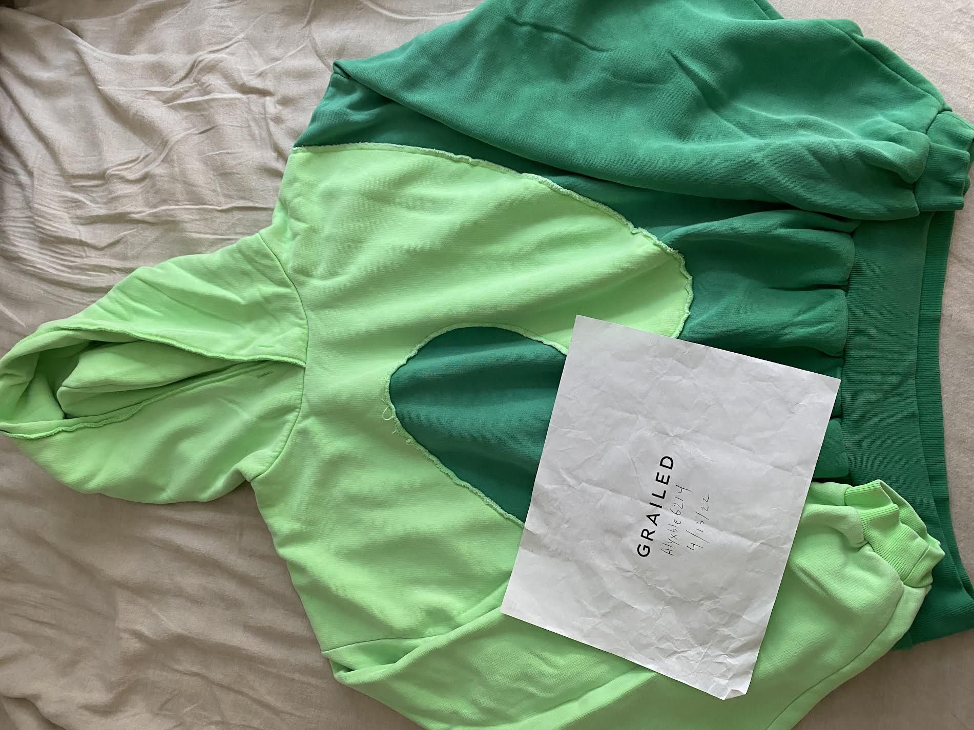ERL ERL swirl hoodie green pullover Size US L / EU 52-54 / 3 - 7 Thumbnail