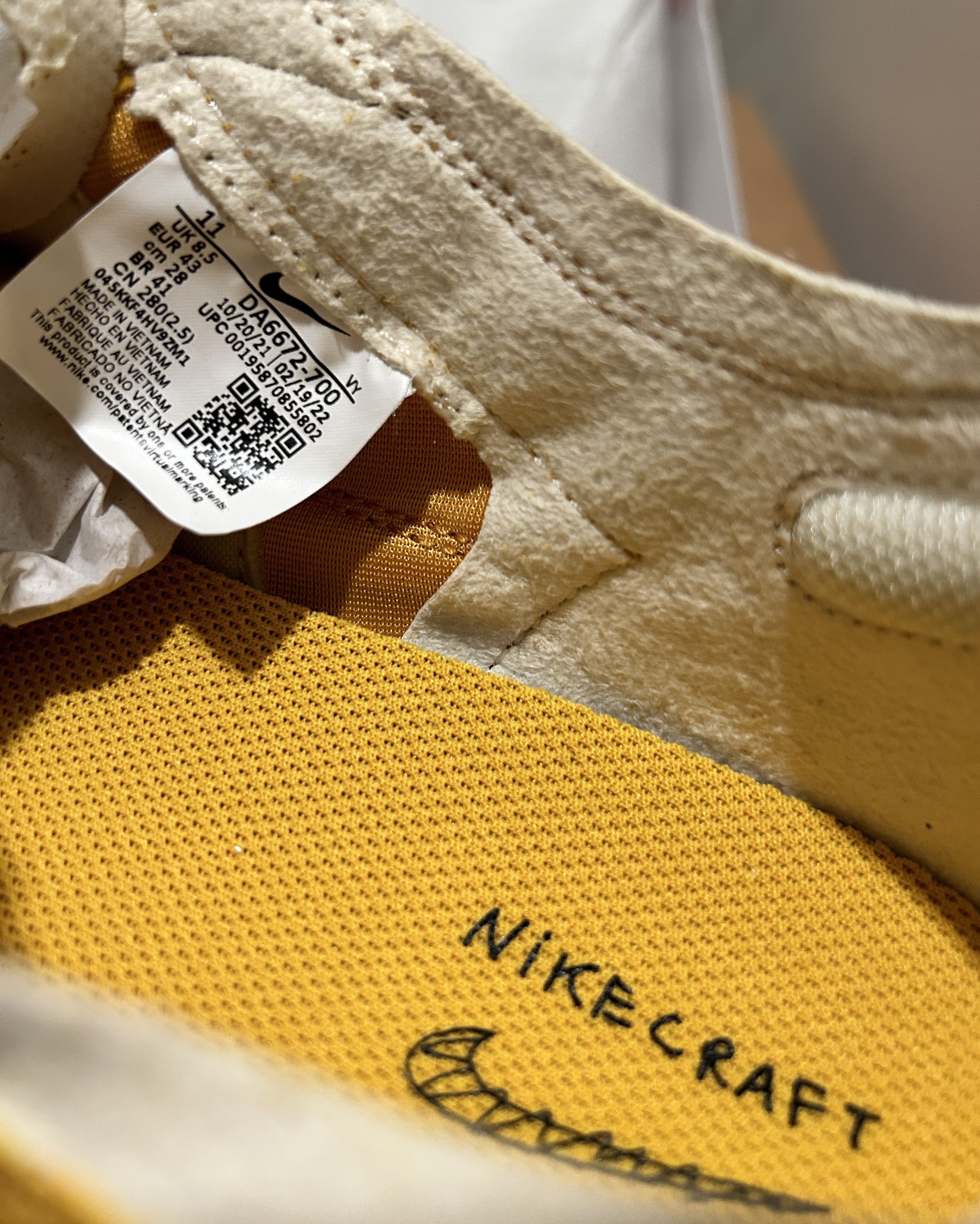 Nike × Tom Sachs Nikecraft x Tom Sachs General Purpose Archive Dark Sulfur Size US 9.5 / EU 42-43 - 8 Thumbnail