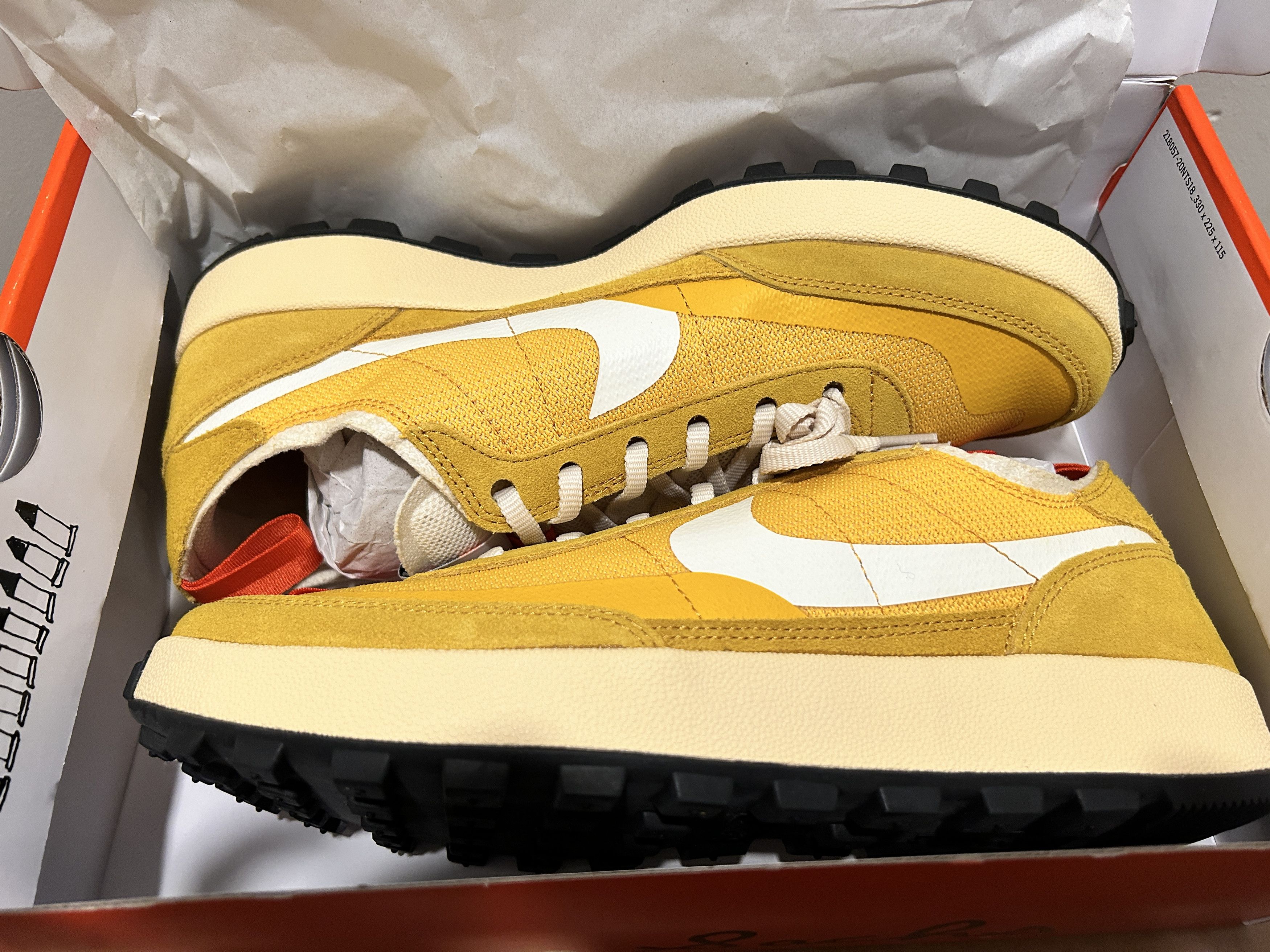 Nike × Tom Sachs Nikecraft x Tom Sachs General Purpose Archive Dark Sulfur Size US 9.5 / EU 42-43 - 2 Thumbnail