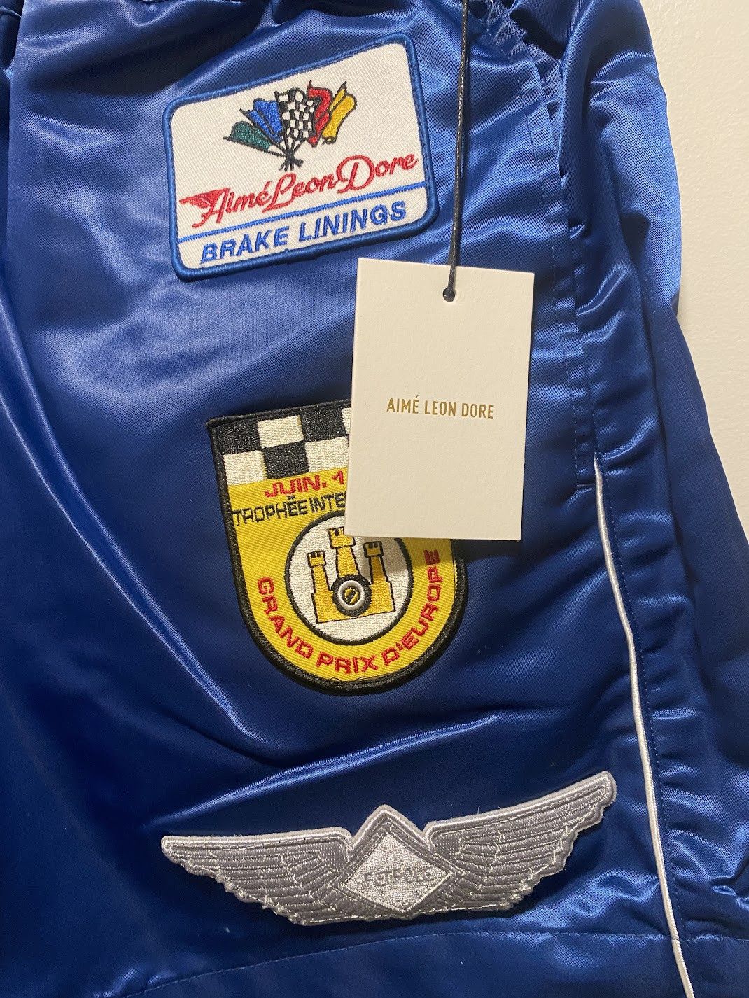 Aime Leon Dore Aime Leon Dore / ALD Satin Pit Crew Short size XL Size US 36 / EU 52 - 4 Thumbnail