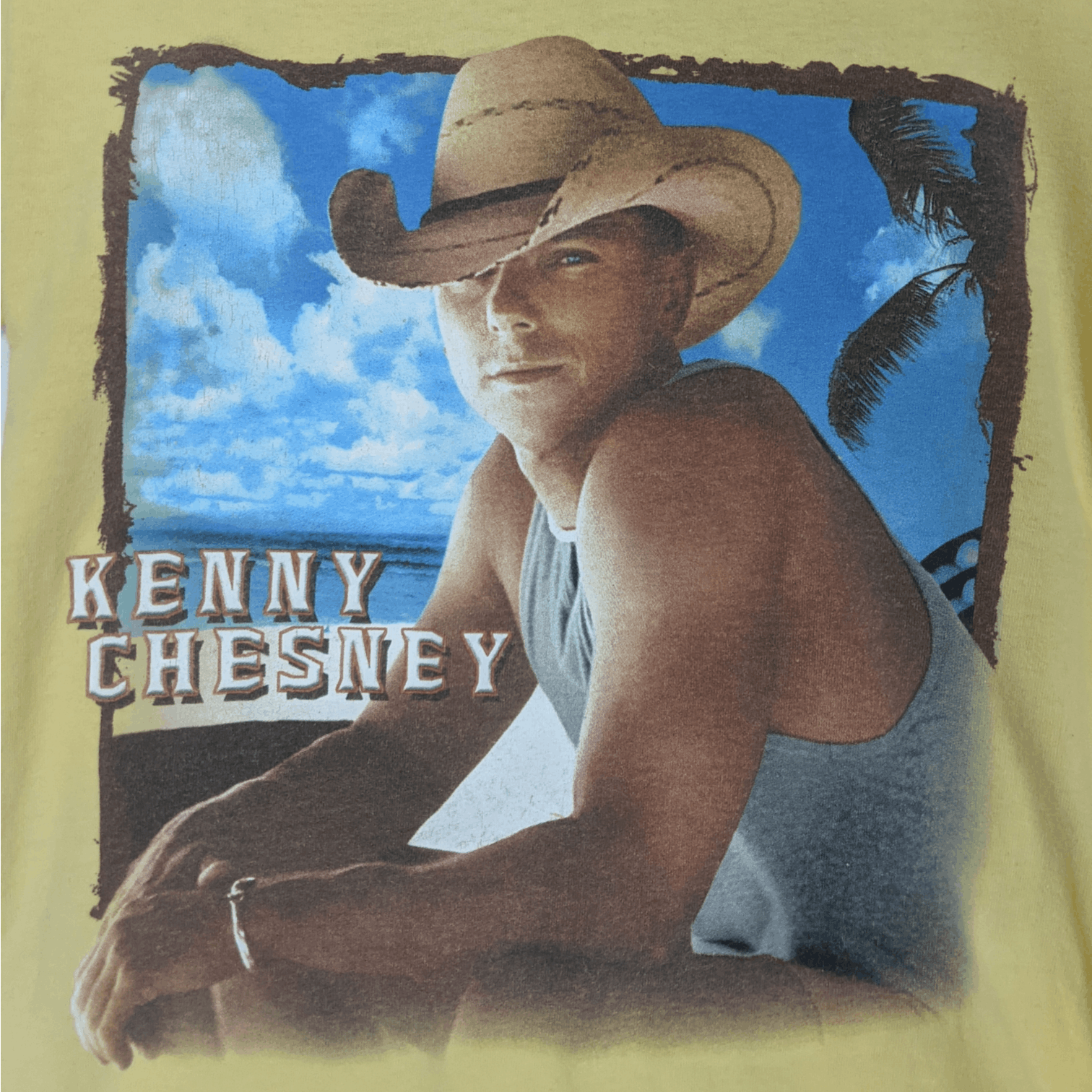 Band Tees Vintage 2000's KENNY CHESNY 2004 Tour Tee T-Shirt Size US S / EU 44-46 / 1 - 4 Thumbnail
