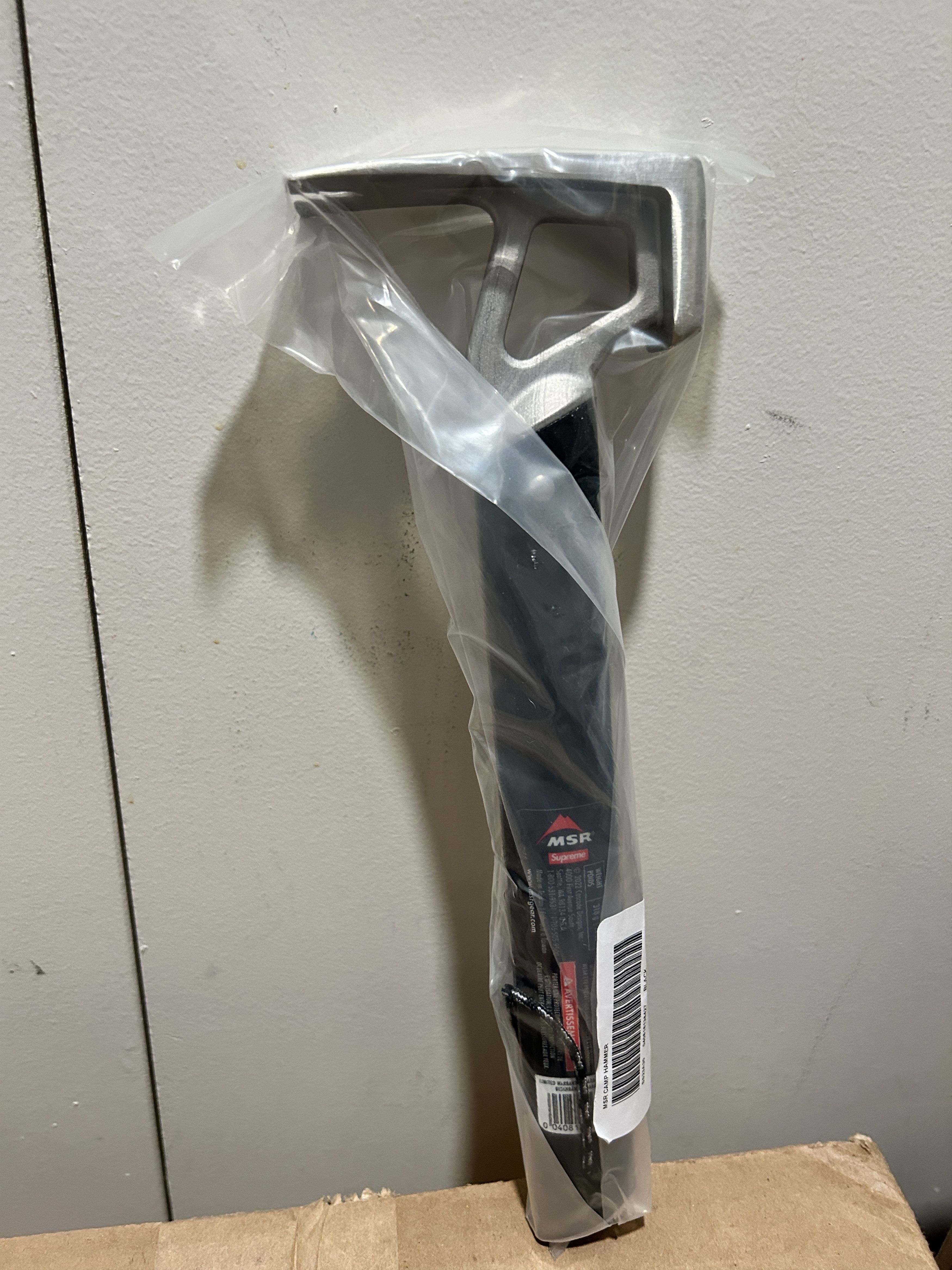 【新品】Supreme MSR Camp Hammer ハンマー 黒 SUPREME シュプリーム☆MSRキャンプハンマー☆Camp Hammer