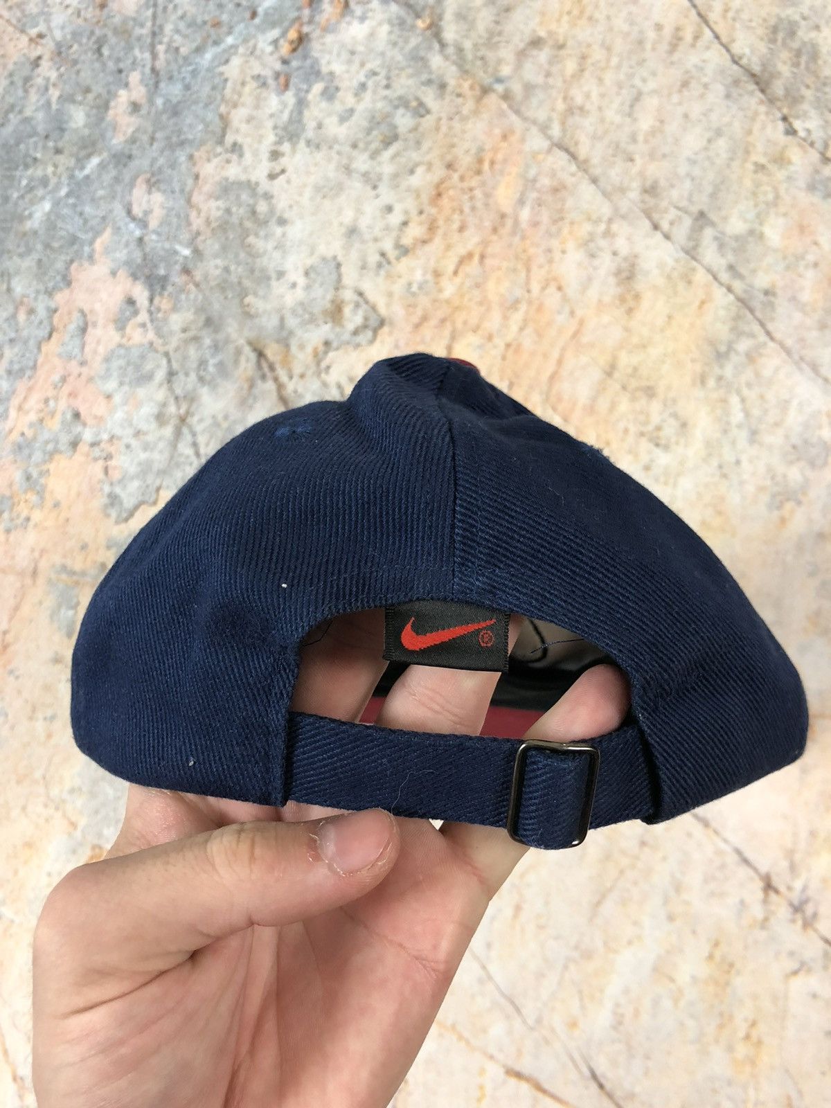 Nike × Vintage Nike vintage big logo hat Size ONE SIZE - 5 Thumbnail
