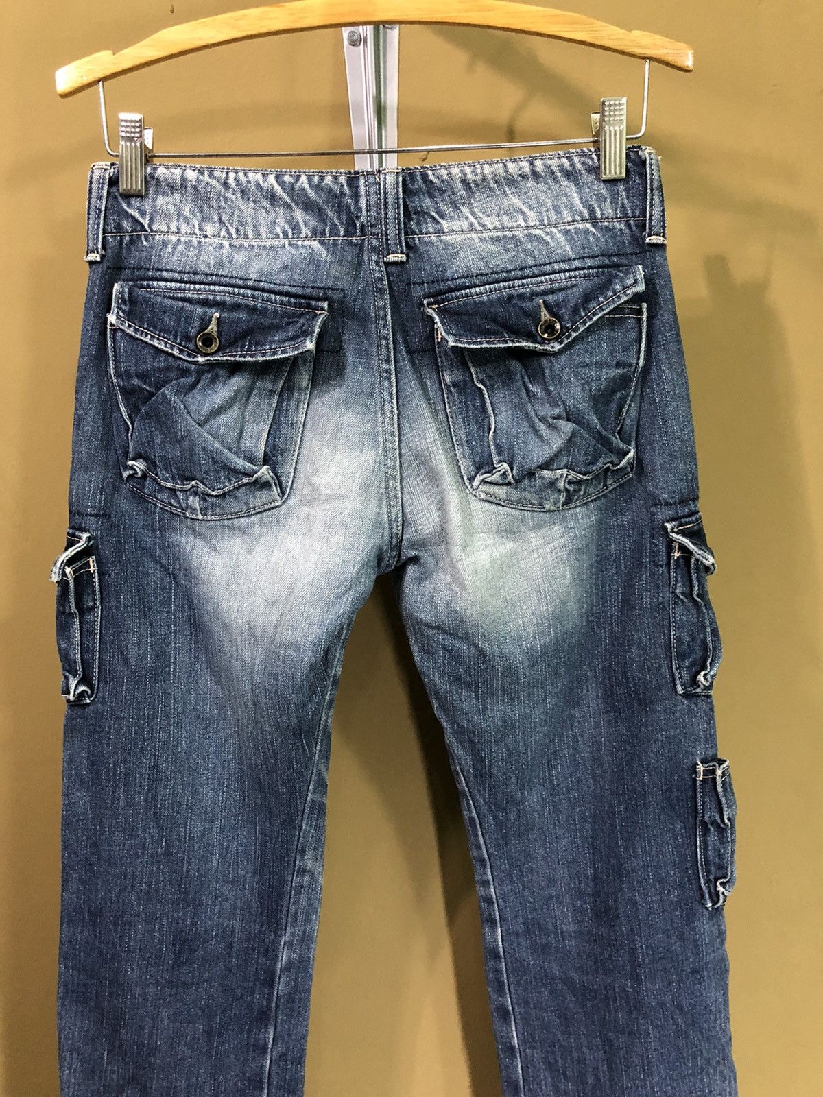 Japanese Brand × Johnbull × Vintage Vintage JohnBull Multi Pocket Distressed Denim Jeans Size US 29 - 9 Thumbnail