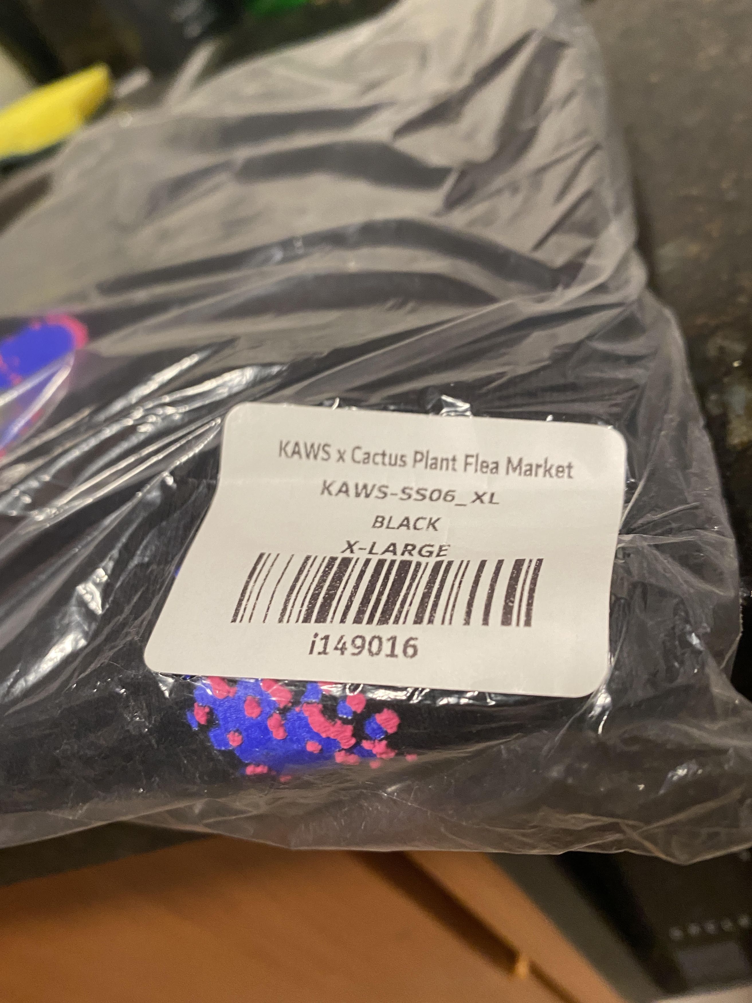 Cactus Plant Flea Market × Kaws KAWS x Cactus Plant Flea Market T-shirt black Size US XL / EU 56 / 4 - 6 Thumbnail