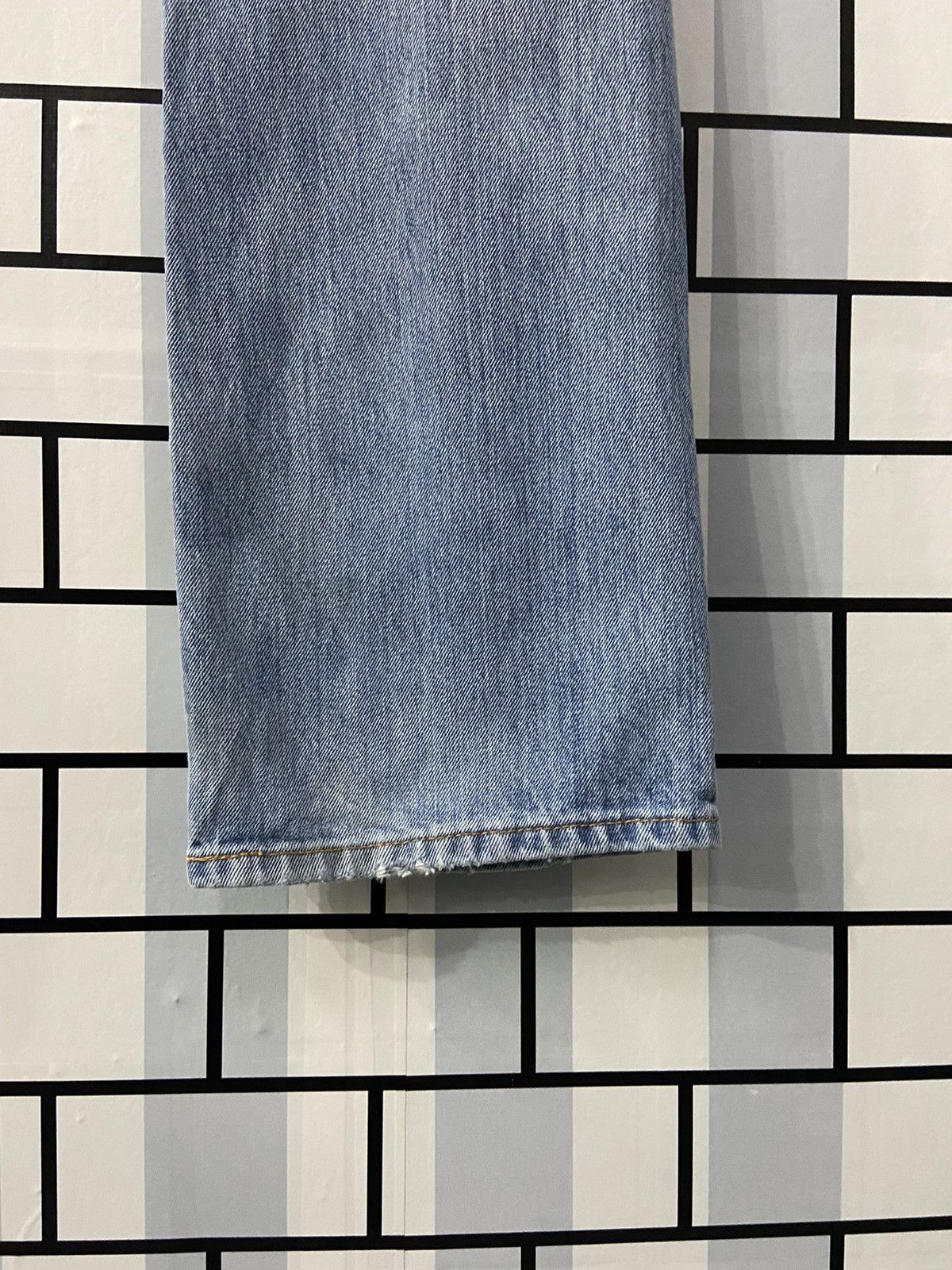 Levi's × Vintage Vintage Levi’s 517 Light Wash Bootcut Distressed Denim Pants Size US 36 / EU 52 - 14 Thumbnail