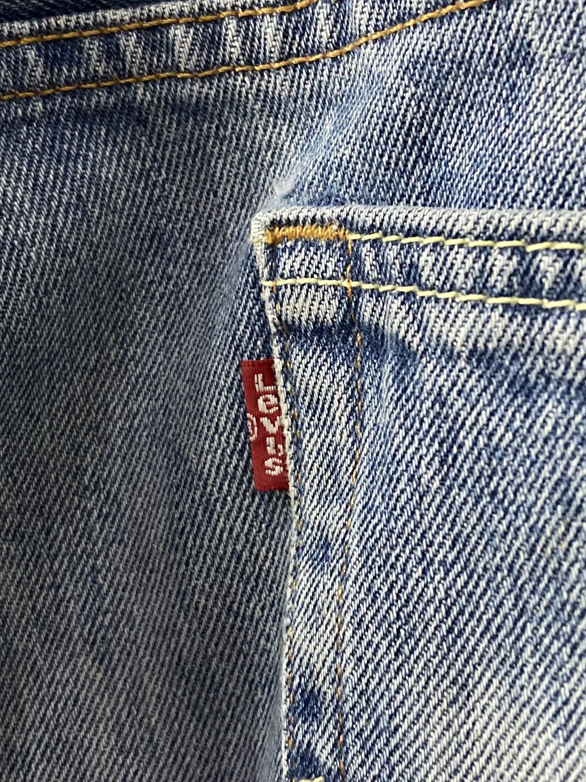 Levi's × Vintage Vintage Levi’s 517 Light Wash Bootcut Distressed Denim Pants Size US 36 / EU 52 - 18 Thumbnail