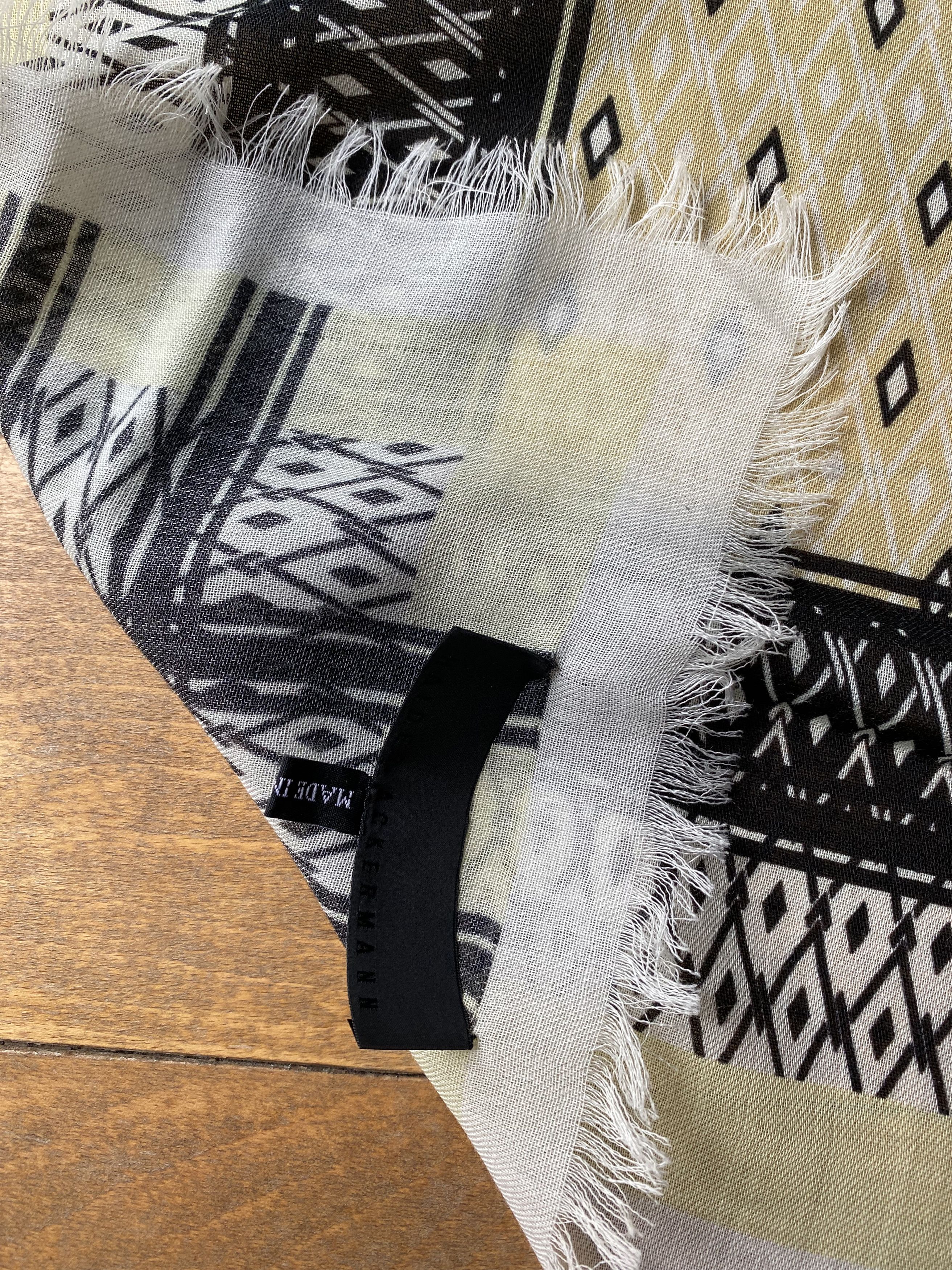 Haider Ackermann Silk Scarf Size ONE SIZE - 4 Thumbnail