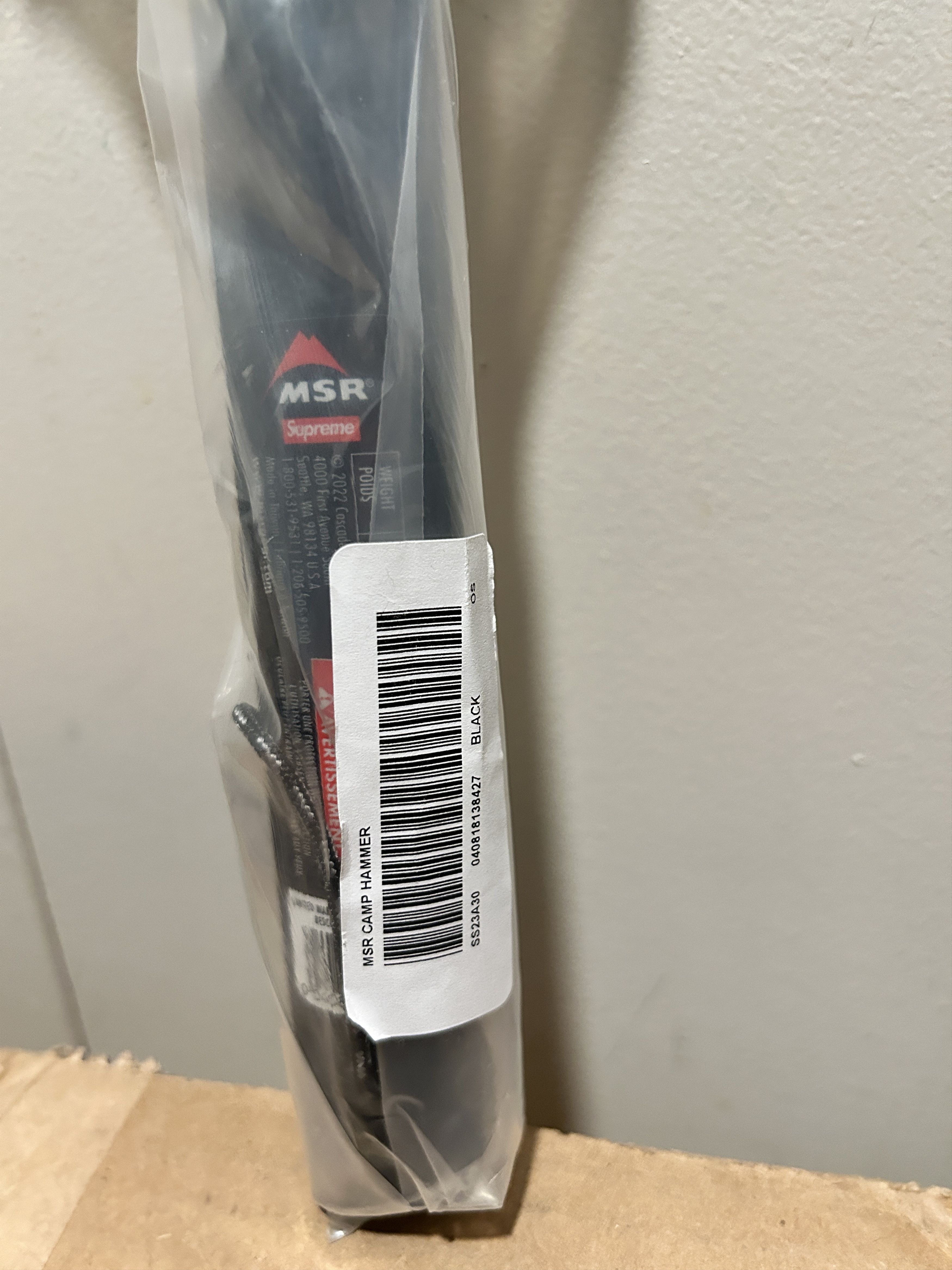 Supreme MSR CAMP Lightweight Stake HAMMER Bottle Opener 11" RED Size ONE SIZE - 2 Thumbnail