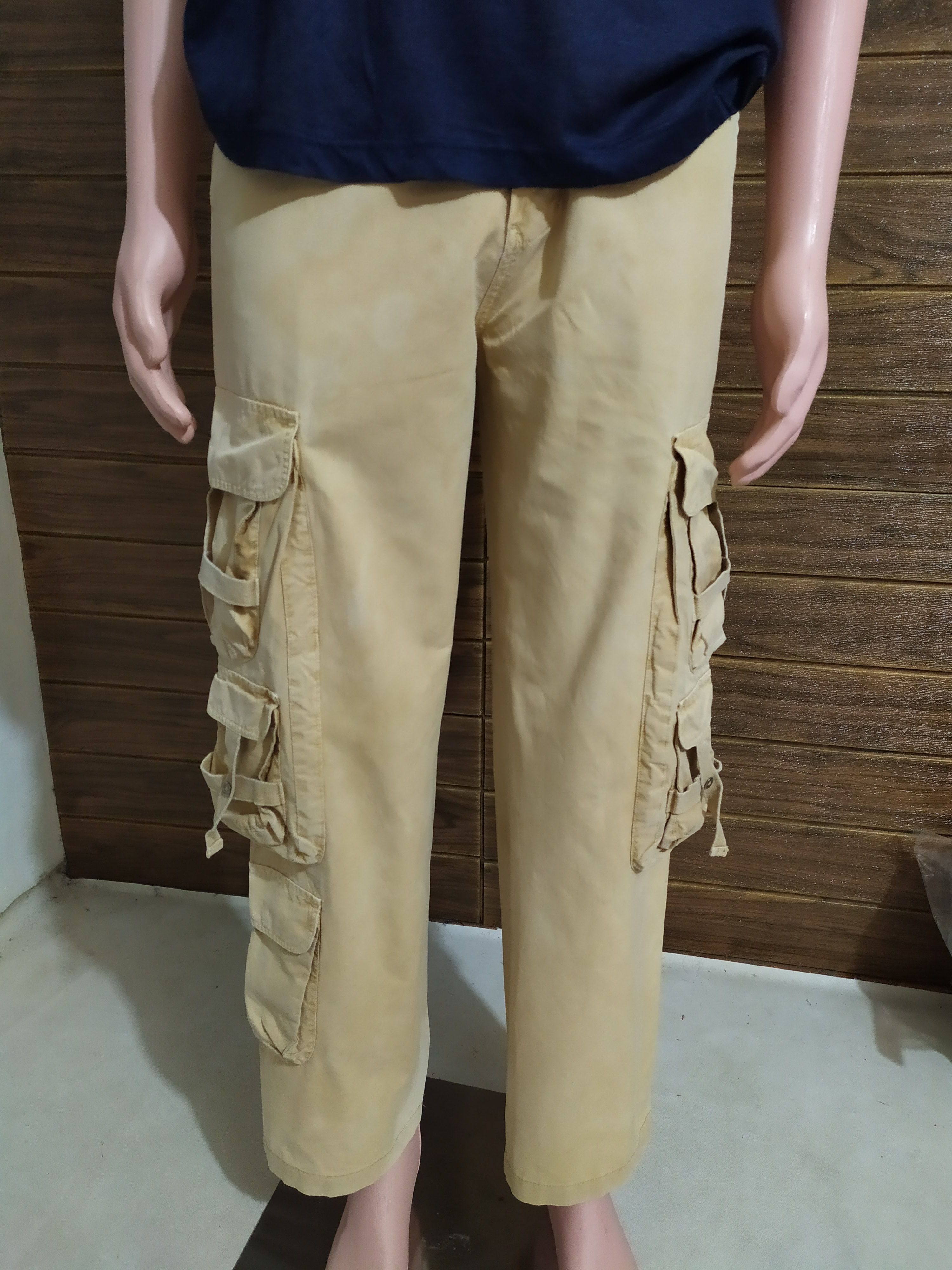 Japanese Brand 🔥NPO Japanese Multipocket Tactical Cargo Big Pocket Pants Size US 30 / EU 46 - 1 Thumbnail