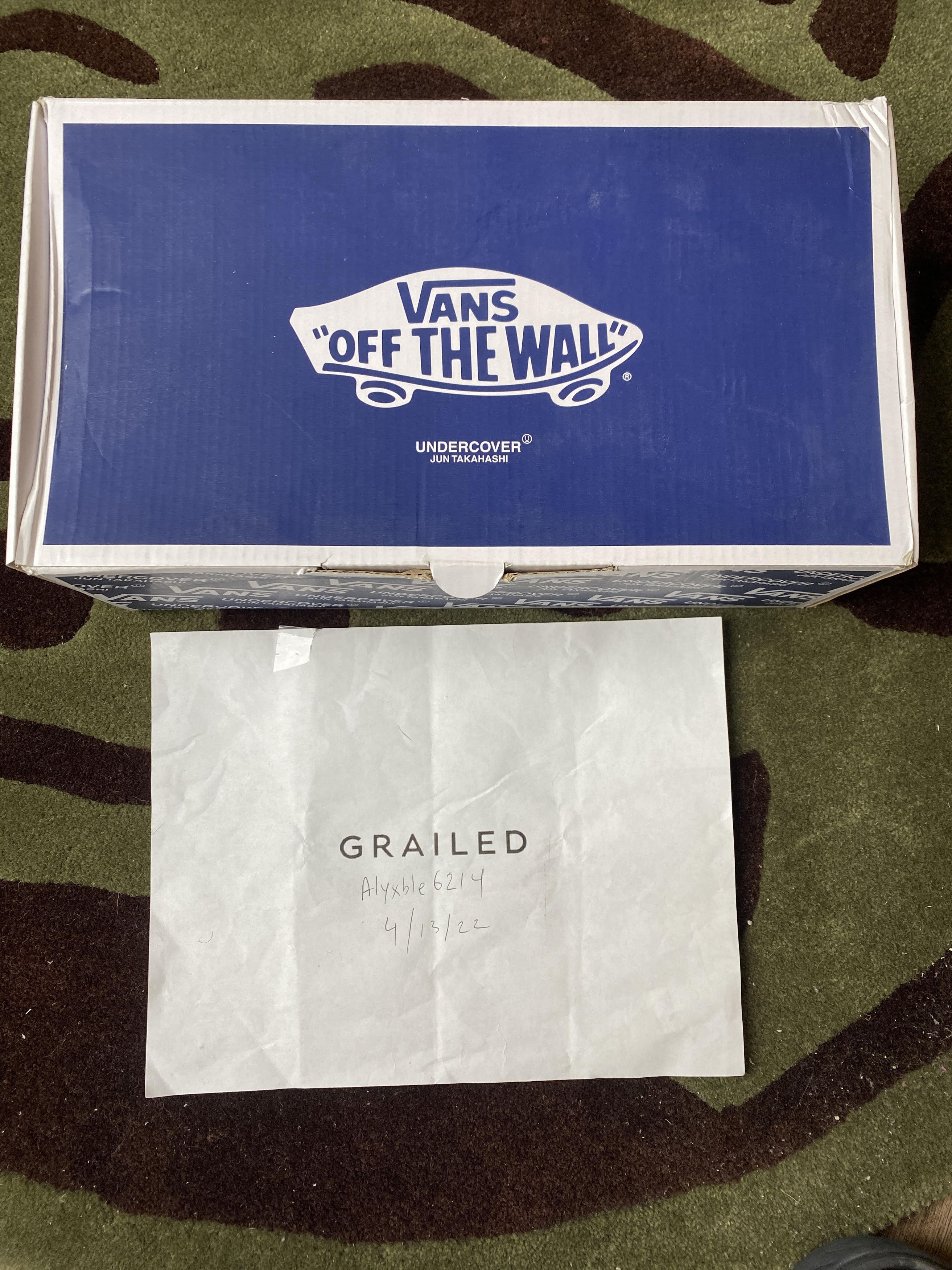 Undercover × Vans VANS VAULT X UNDERCOVER OG OLD SKOOL LX SMALL FLOWERS GREY Size US 11 / EU 44 - 5 Thumbnail