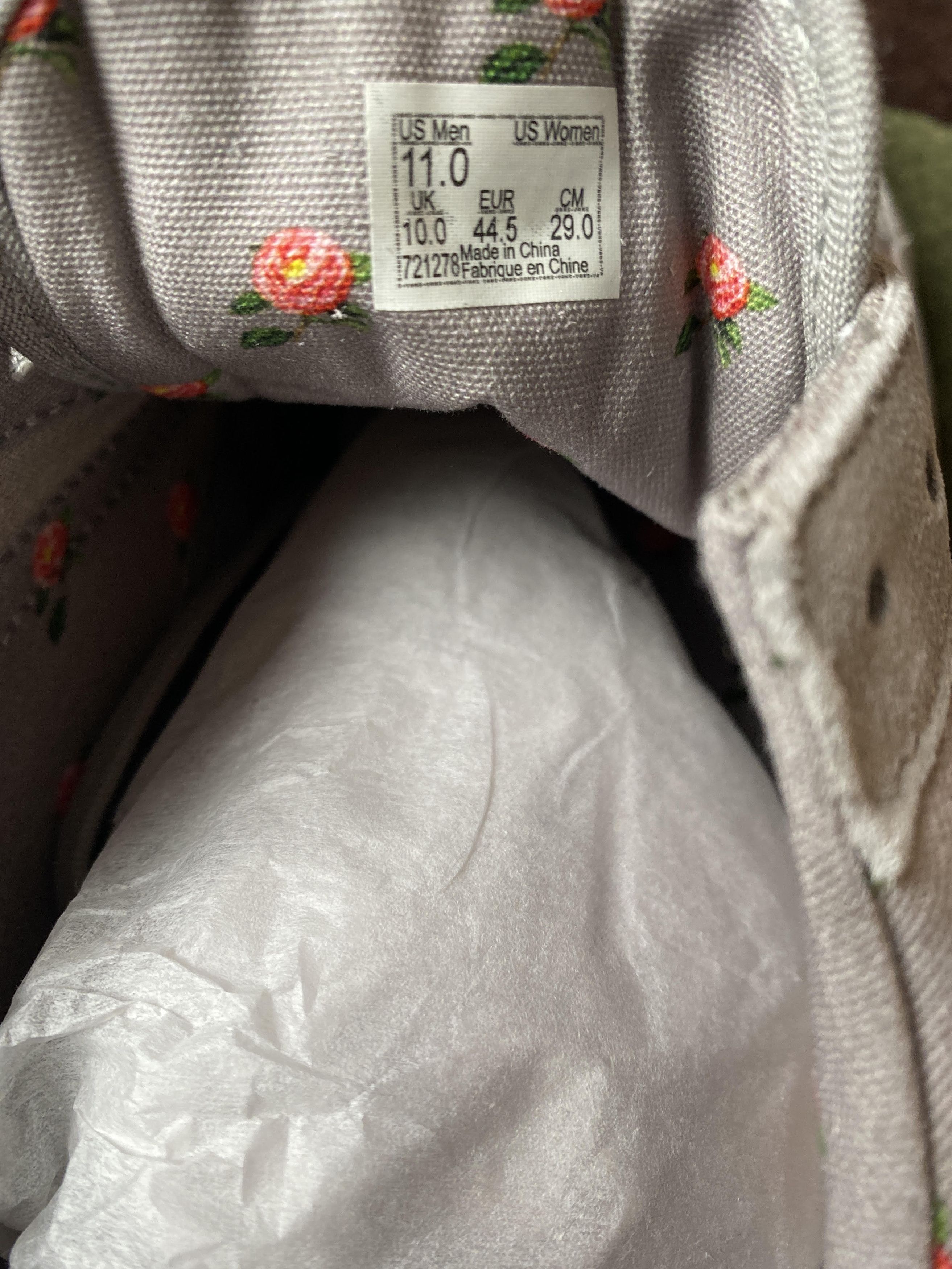 Undercover × Vans VANS VAULT X UNDERCOVER OG OLD SKOOL LX SMALL FLOWERS GREY Size US 11 / EU 44 - 4 Thumbnail