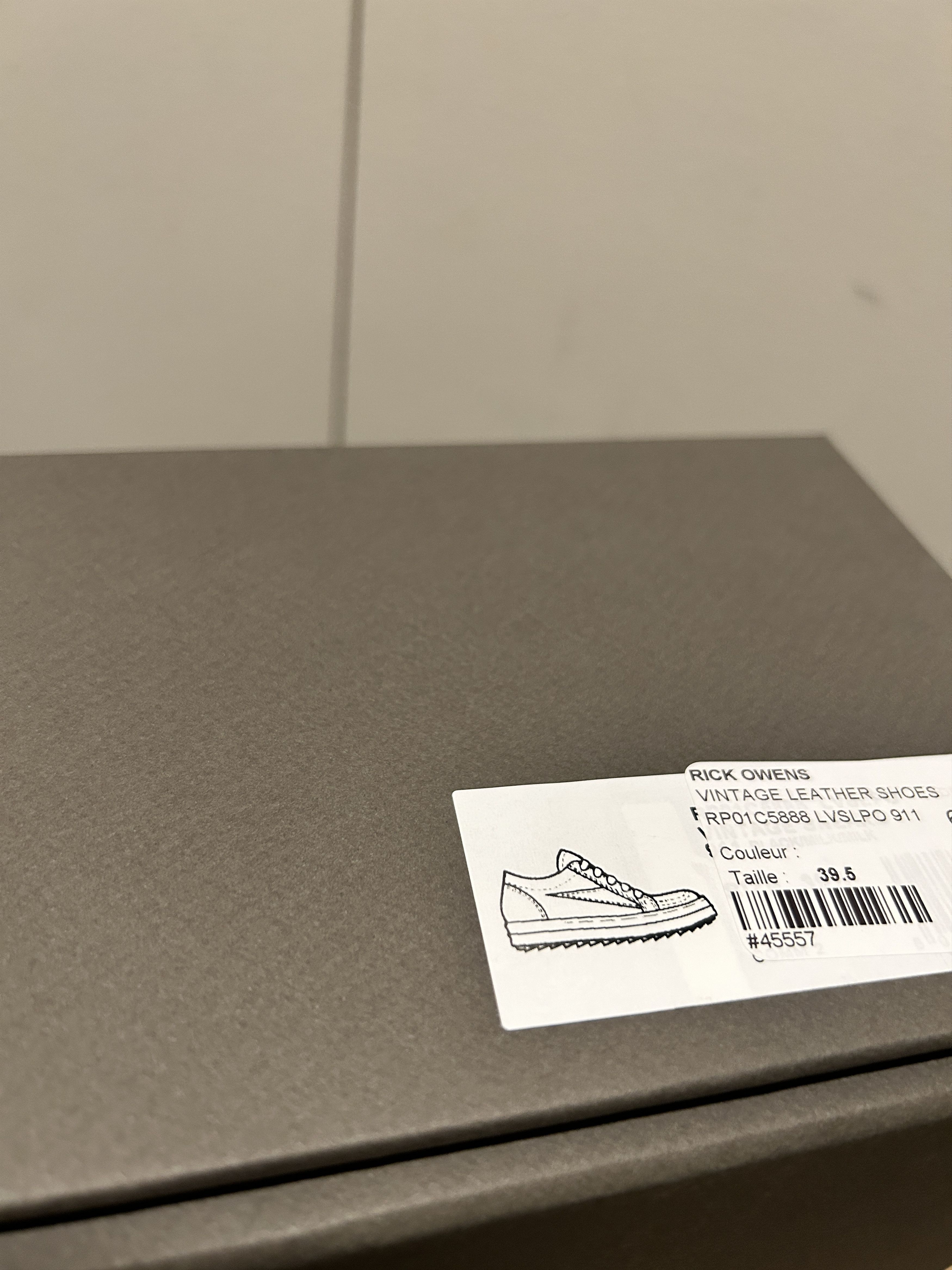 Rick Owens RICK OWENS VINTAGE SNEAKERS LOW S/S 23 EDFU - Black Size US 6.5 / EU 39-40 - 9 Thumbnail