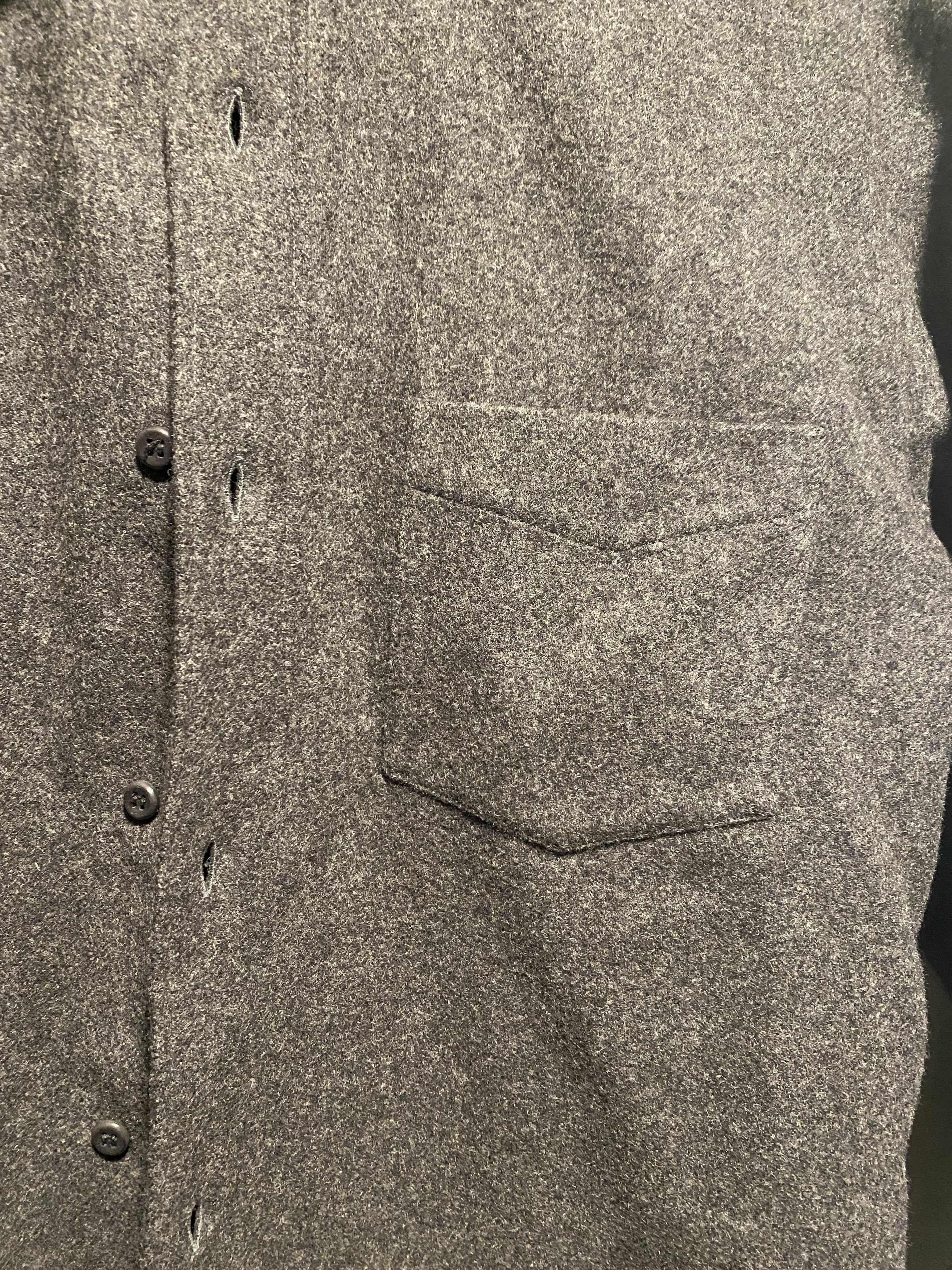 A.P.C. apc wool overshirt grey pocket Size US S / EU 44-46 / 1 - 7 Thumbnail