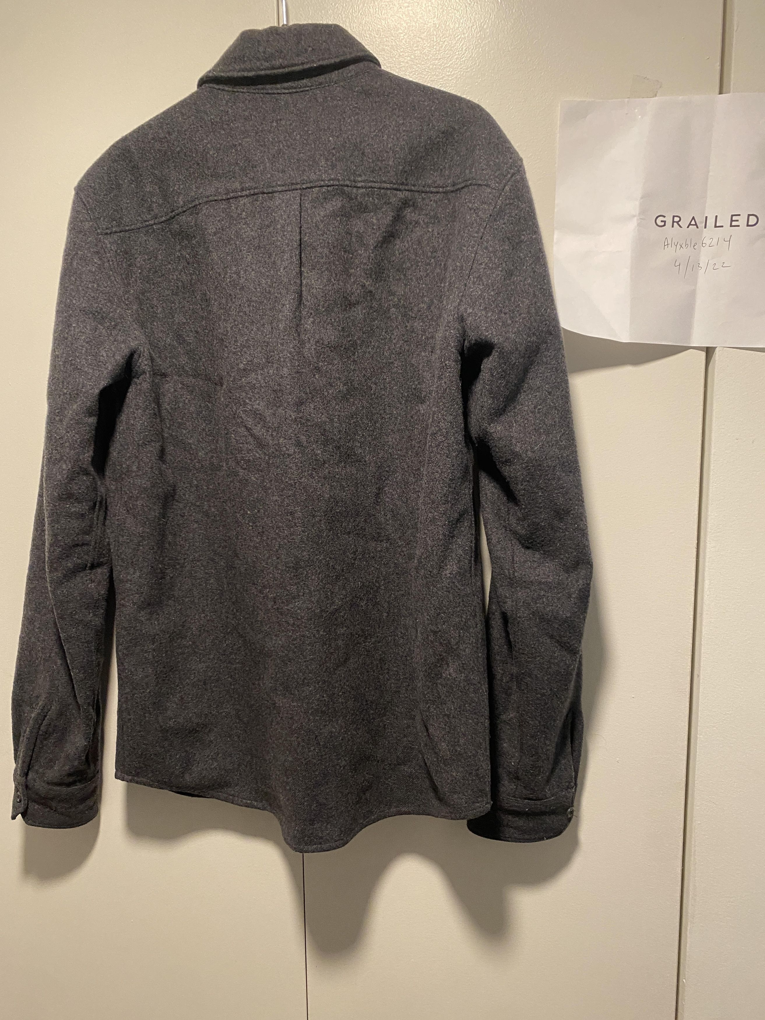 A.P.C. apc wool overshirt grey pocket Size US S / EU 44-46 / 1 - 3 Thumbnail
