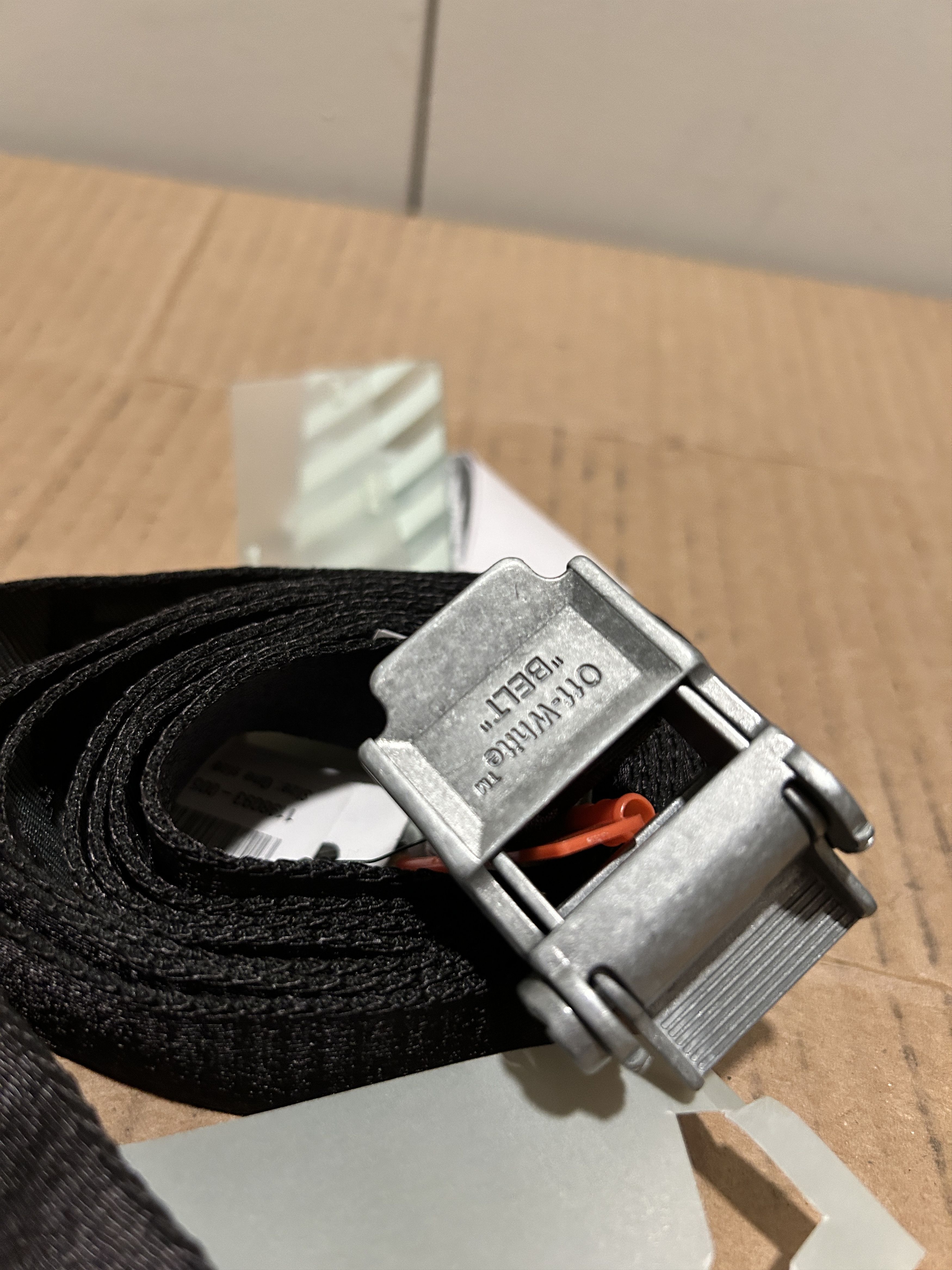 Off-White Off-White Mini Industrial Belt - Black Virgil abloh Size ONE SIZE - 3 Thumbnail