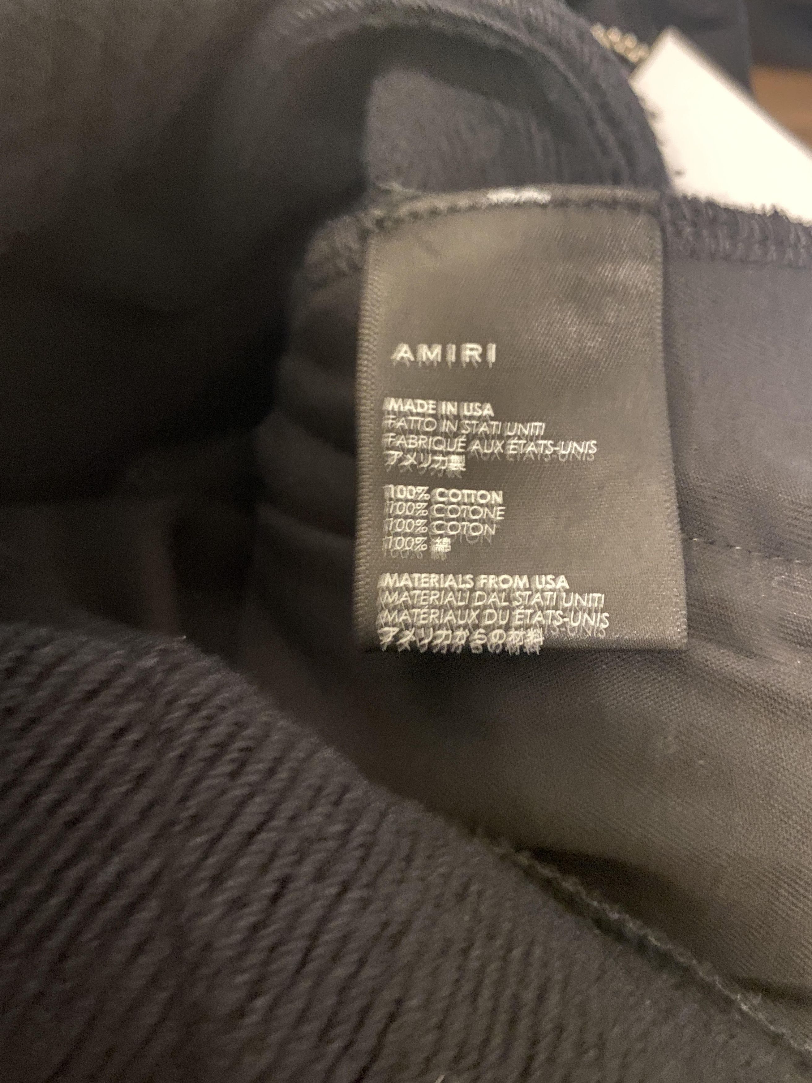 Amiri Amiri M.A. Black Sweatshorts Core logo Size US 30 / EU 46 - 4 Thumbnail