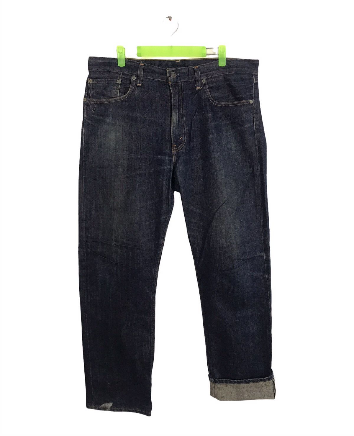 Levi's × Levi's Vintage Clothing Levi's Strauss 505 Zipper Medium Wash Indigo Jeans Pants Size US 36 / EU 52 - 2 Thumbnail