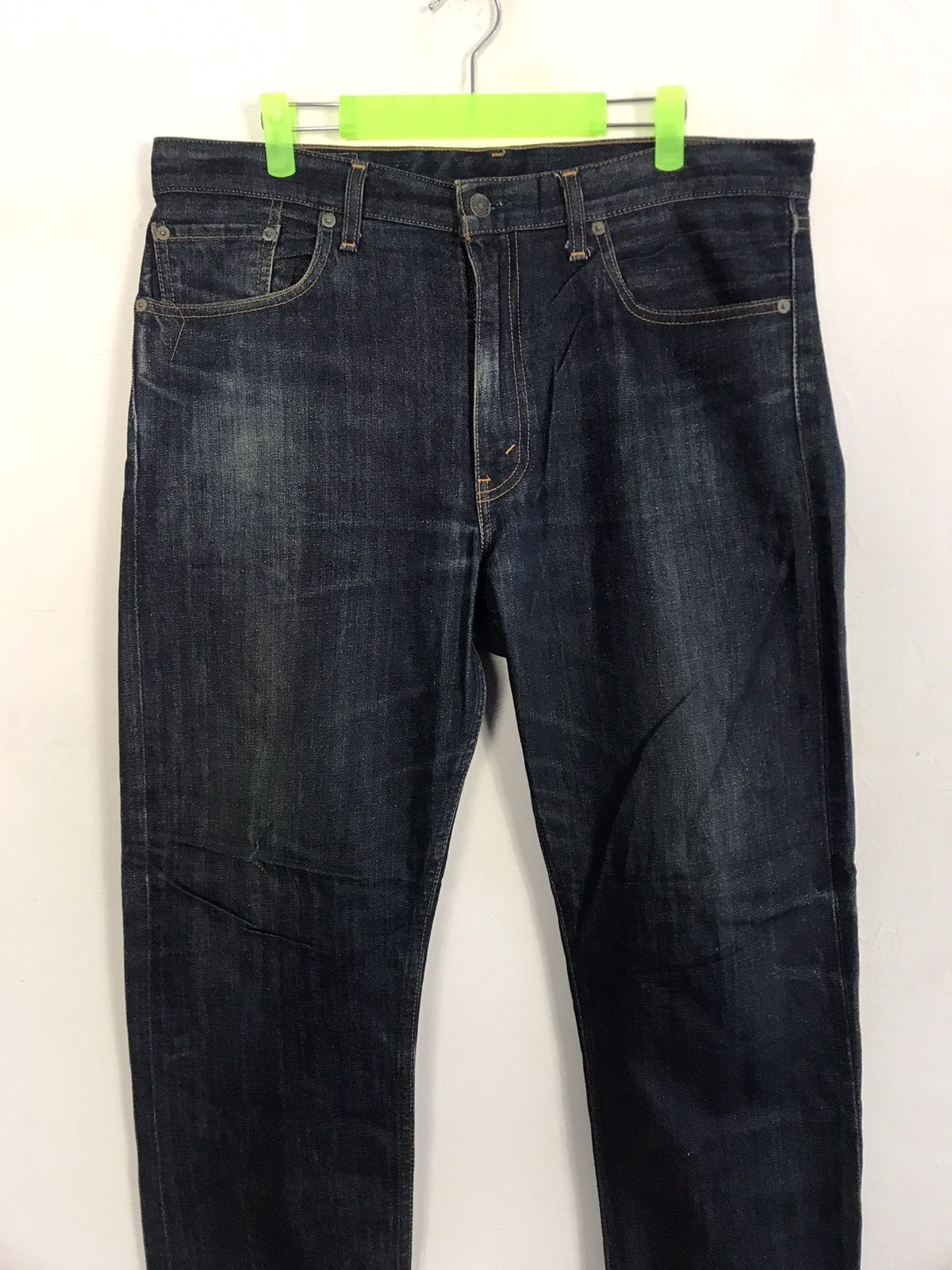 Levi's × Levi's Vintage Clothing Levi's Strauss 505 Zipper Medium Wash Indigo Jeans Pants Size US 36 / EU 52 - 3 Thumbnail