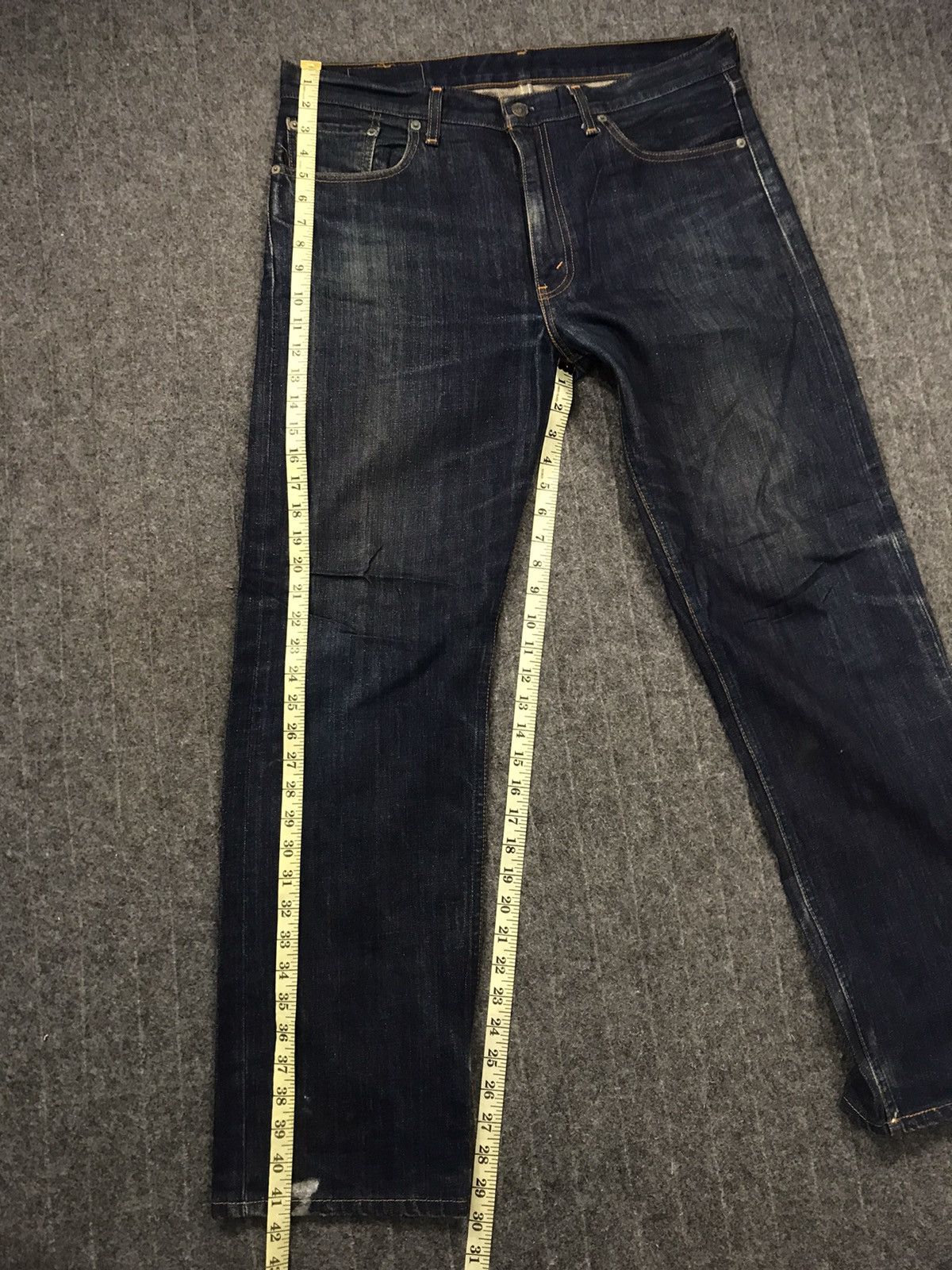 Levi's × Levi's Vintage Clothing Levi's Strauss 505 Zipper Medium Wash Indigo Jeans Pants Size US 36 / EU 52 - 12 Thumbnail