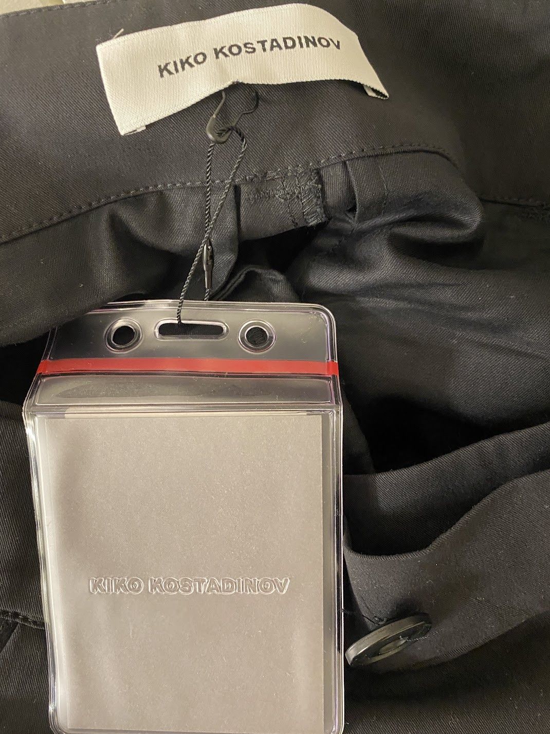 Kiko Kostadinov Kiko Kostadinov 00092020 Bindra Cargo Black Trouser Crow Size US 30 / EU 46 - 6 Thumbnail