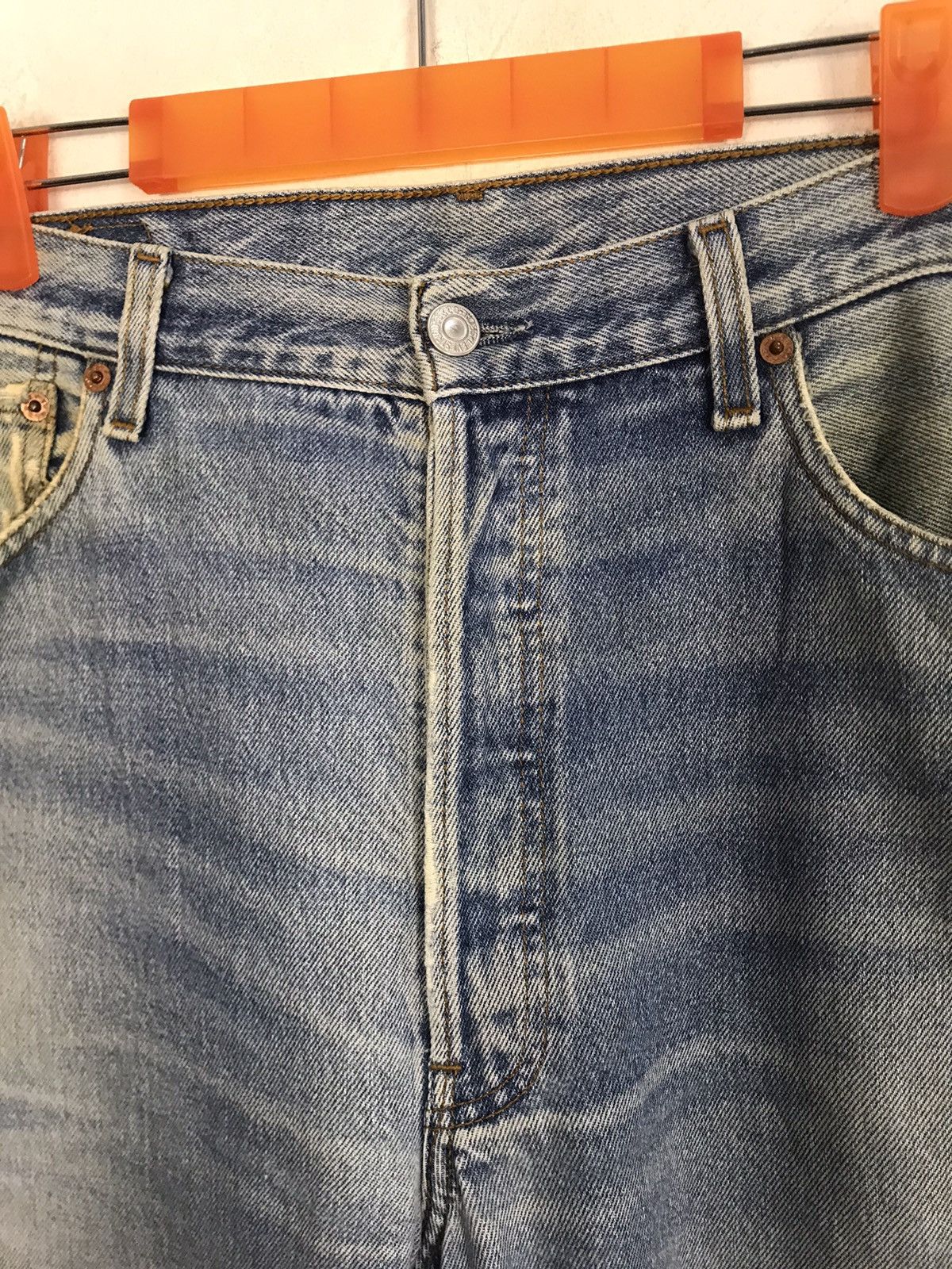 Levi's Vintage Clothing Levi's Strauss 501 Sun Faded Beauty Jeans Pants Fits Size 36 Size US 36 / EU 52 - 5 Thumbnail