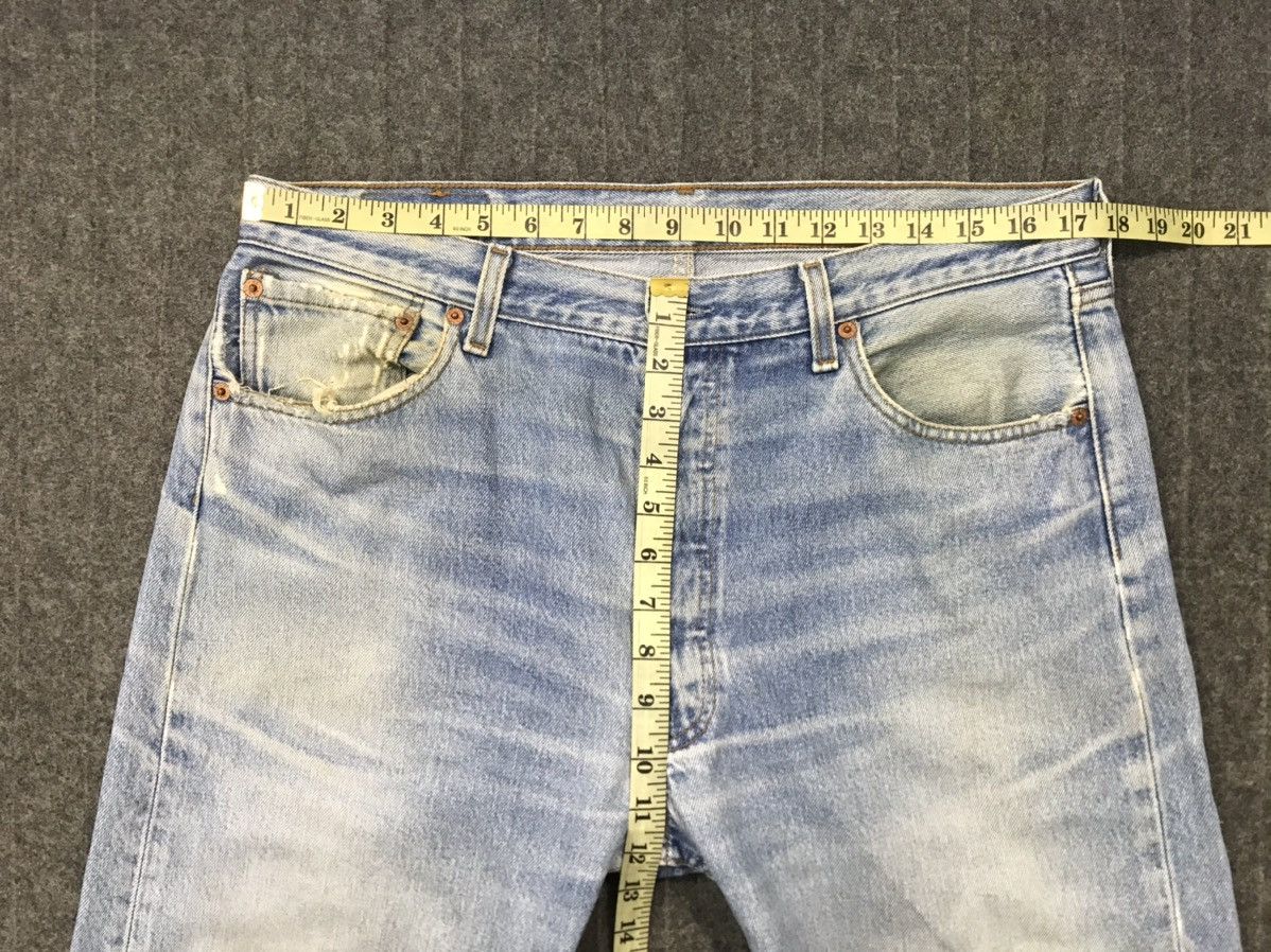 Levi's Vintage Clothing Levi's Strauss 501 Sun Faded Beauty Jeans Pants Fits Size 36 Size US 36 / EU 52 - 11 Thumbnail