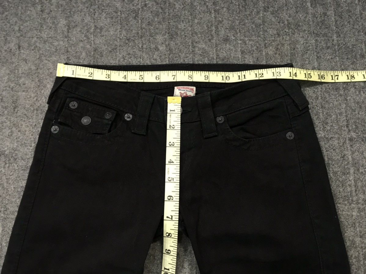 True Religion True Religion USA Billy Flaps Pocket Dark Denim Low Rise Size 26" / US 2 / IT 38 - 13 Thumbnail