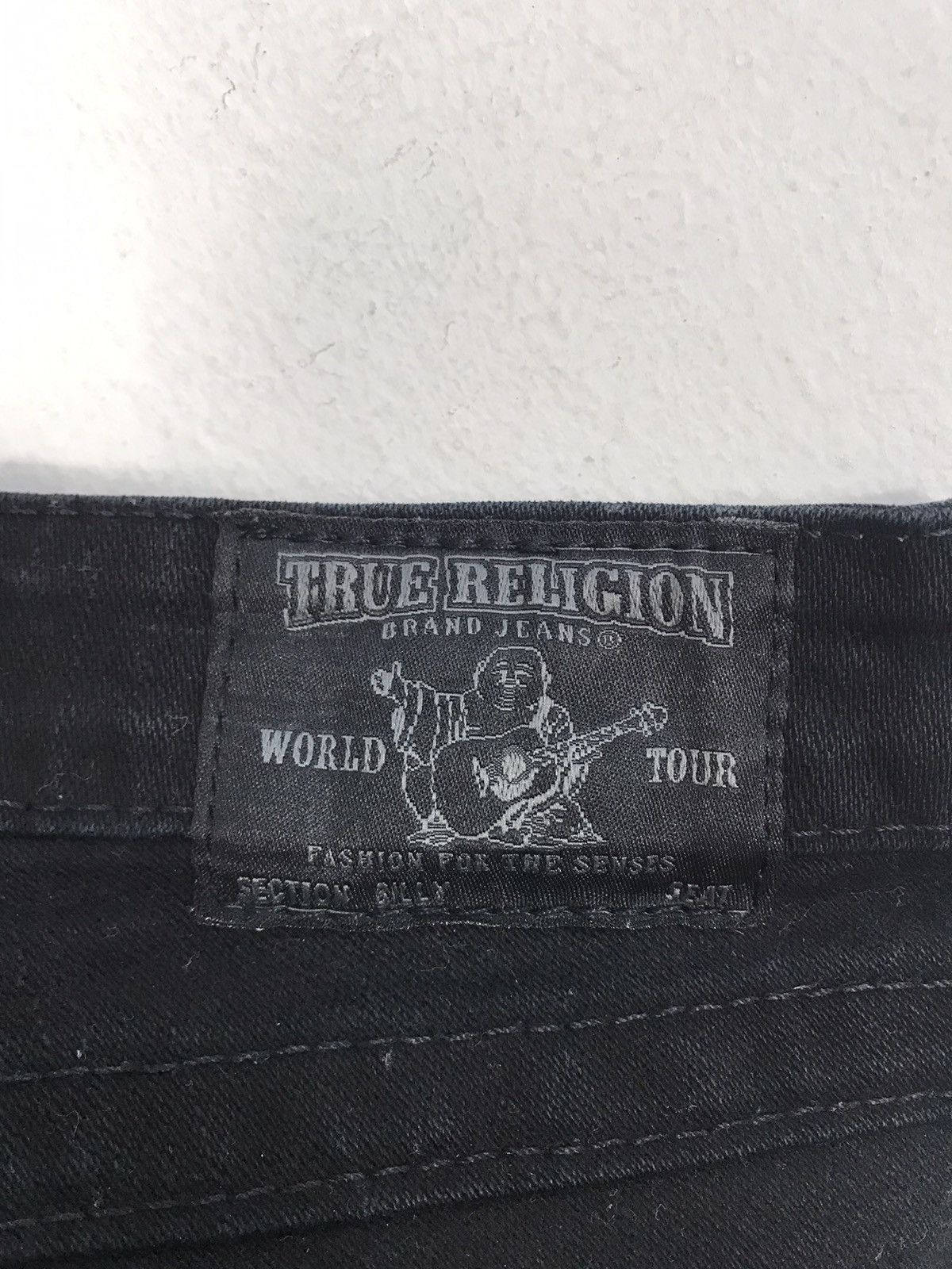 True Religion True Religion USA Billy Flaps Pocket Dark Denim Low Rise Size 26" / US 2 / IT 38 - 8 Thumbnail