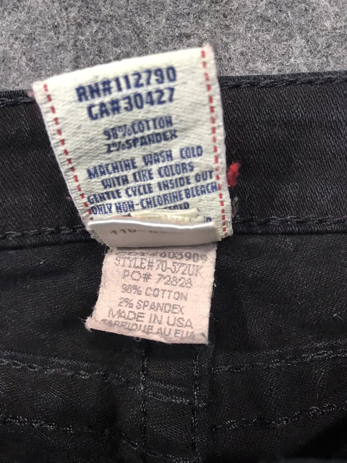 True Religion True Religion USA Billy Flaps Pocket Dark Denim Low Rise Size 26" / US 2 / IT 38 - 11 Thumbnail