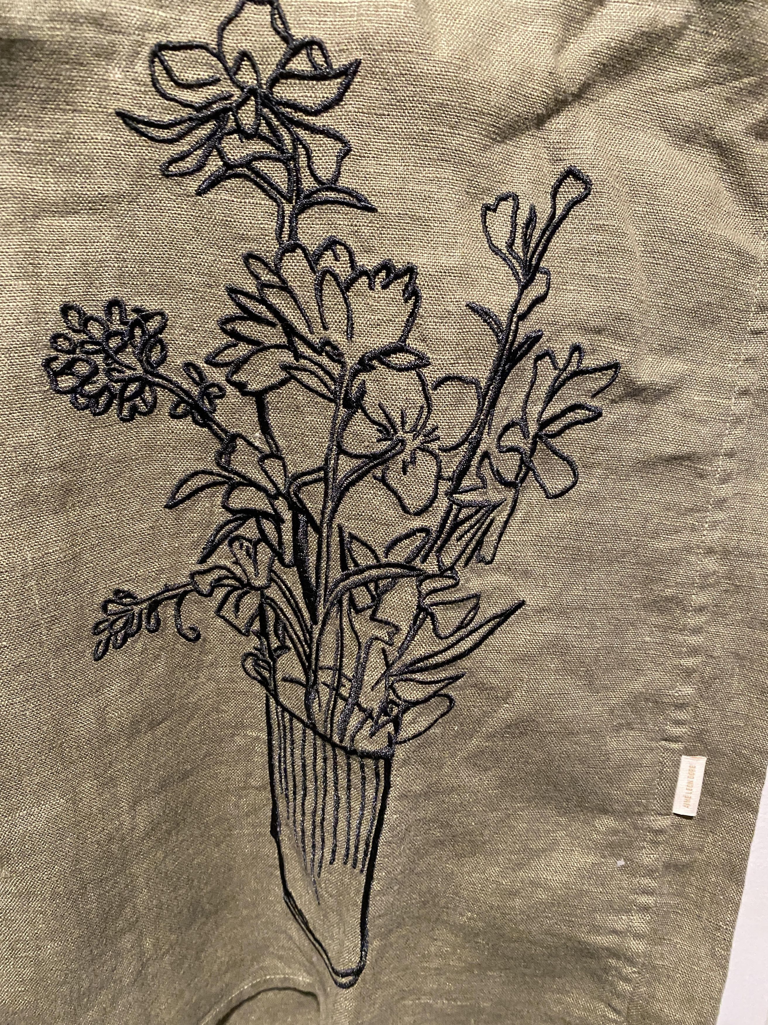 Aime Leon Dore Aime Leon dore ALD Linen Bouquet Shirt - Green medium Size US M / EU 48-50 / 2 - 6 Thumbnail