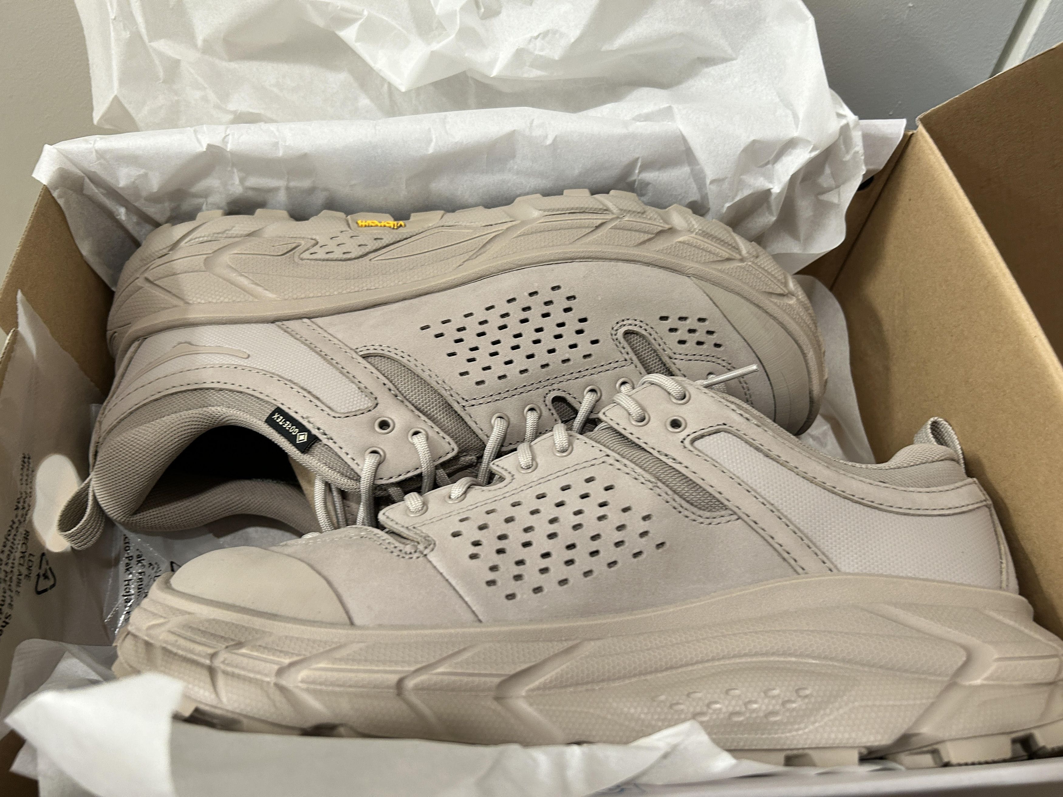 Hoka Hoka One One Tor Ultra Lo Simply Taupe 2022 Gore-tex Size US 9.5 / EU 42-43 - 6 Thumbnail