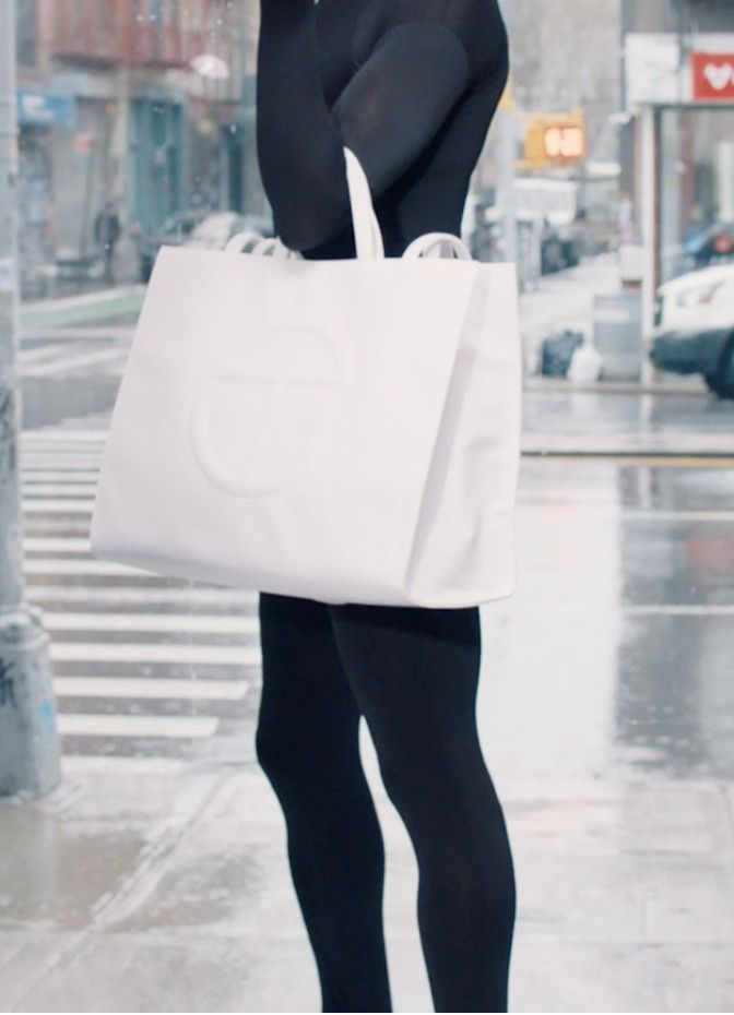 Telfar telfar large shopping bag tote-black Size ONE SIZE - 4 Thumbnail