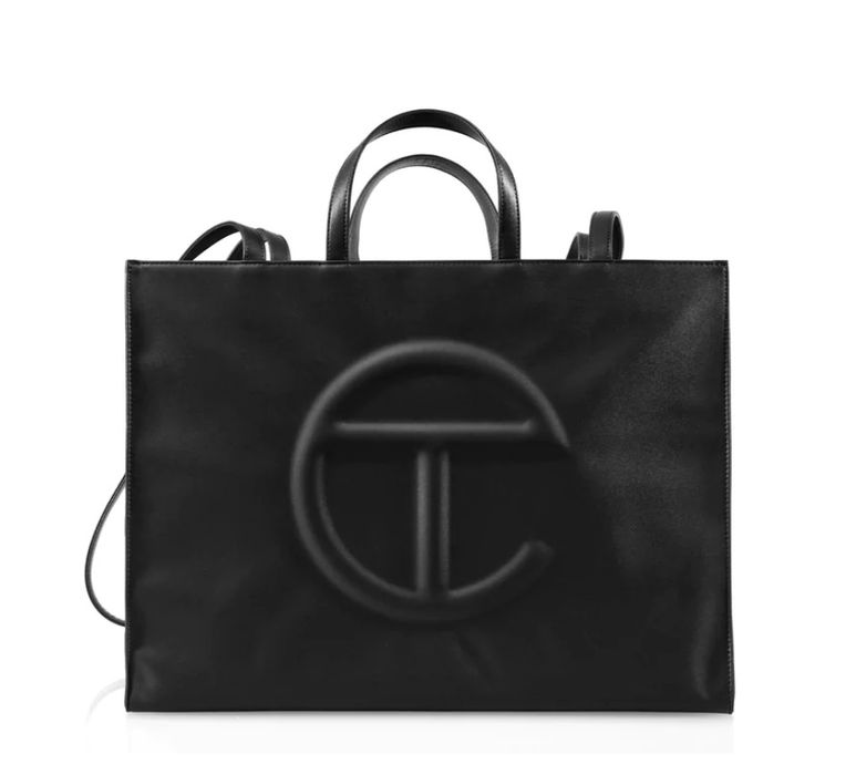 Telfar telfar large shopping bag toteblack Grailed