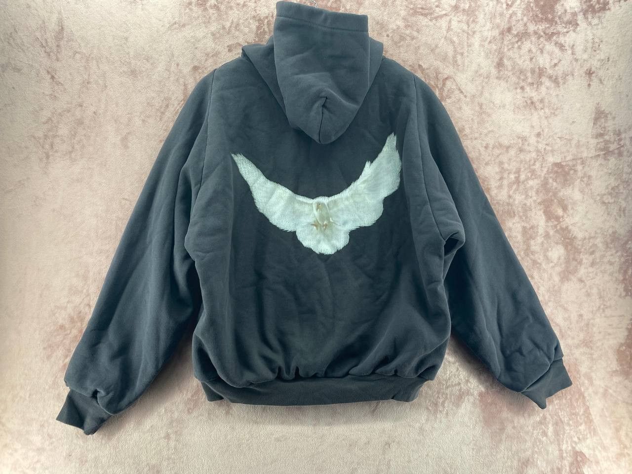 新品YZY GAP balenciaga SHRUNKEN HOODIE M Yeezy Gap Engineered by Balenciaga - Dove Shrunken Hoodie