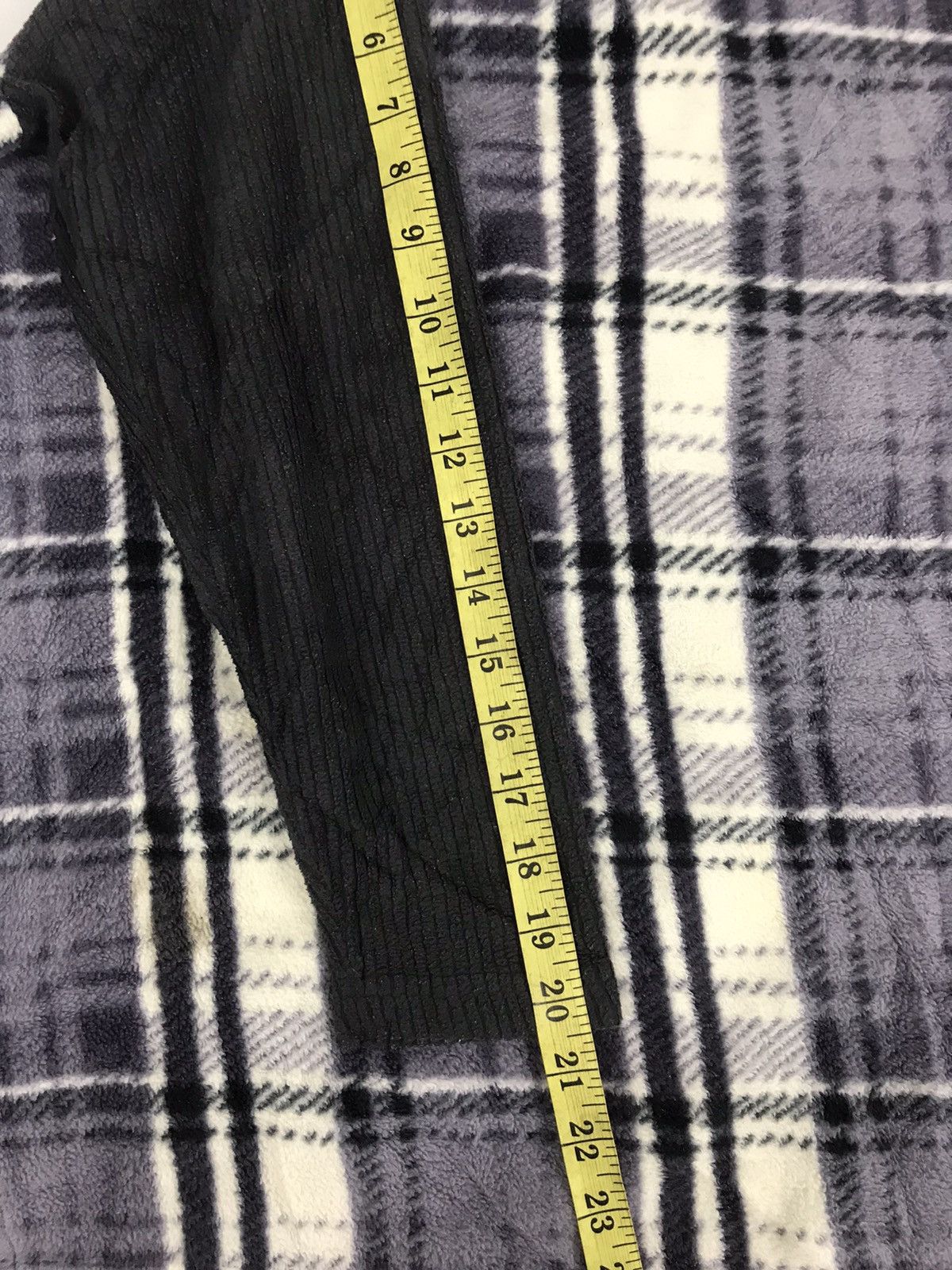 Japanese Brand Mon Ma Mes By Shimamura Fleece Sweatshirt Plaid Check Size US L / EU 52-54 / 3 - 7 Thumbnail