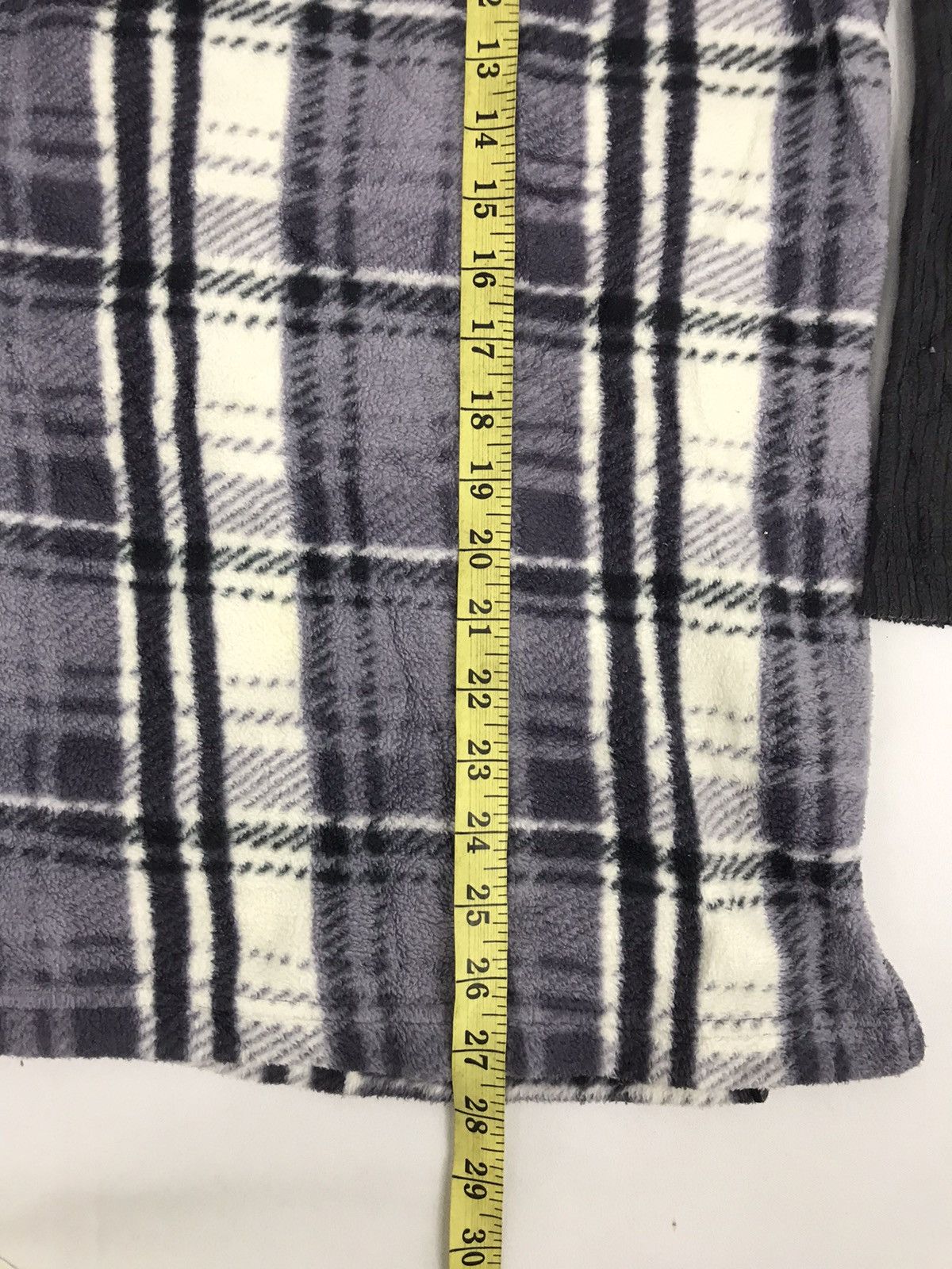 Japanese Brand Mon Ma Mes By Shimamura Fleece Sweatshirt Plaid Check Size US L / EU 52-54 / 3 - 6 Thumbnail