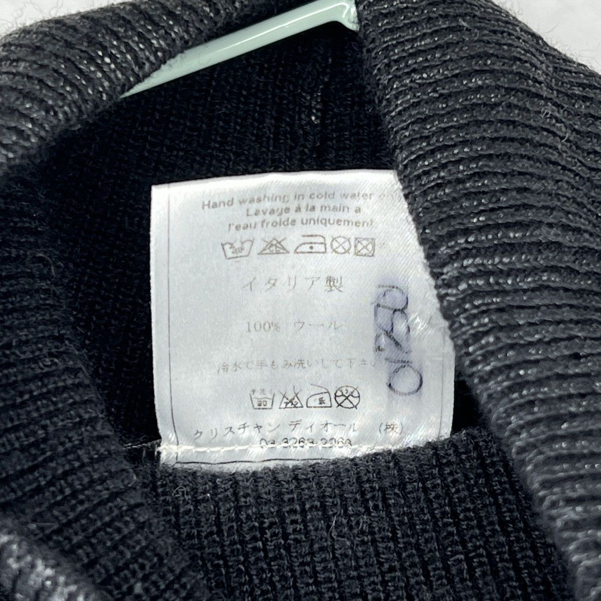 Christian Dior Monsieur Christian Dior Paris Glitter Wool Top Turtleneck Y2K Retro Size S / US 4 / IT 40 - 8 Thumbnail