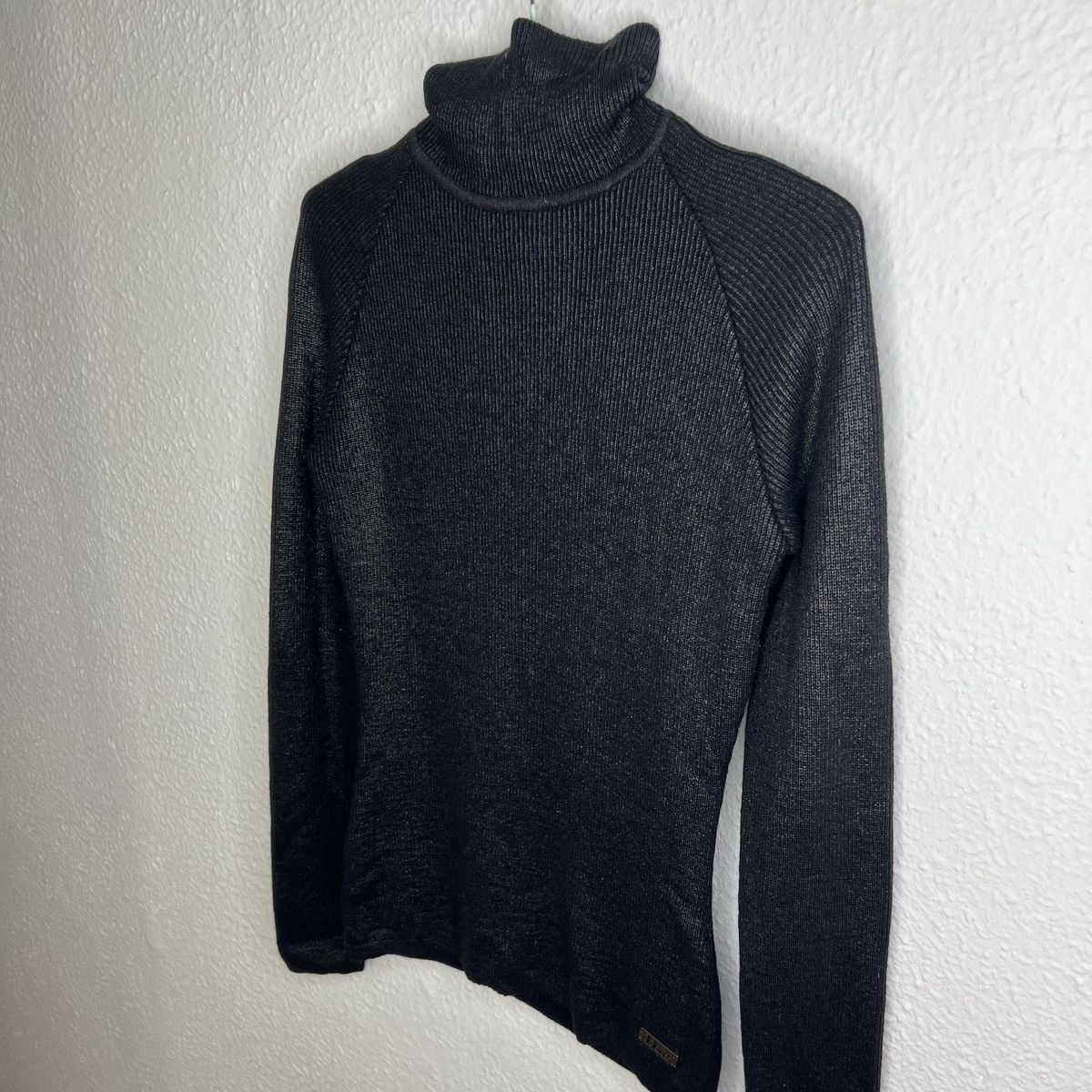 Christian Dior Monsieur Christian Dior Paris Glitter Wool Top Turtleneck Y2K Retro Size S / US 4 / IT 40 - 5 Thumbnail