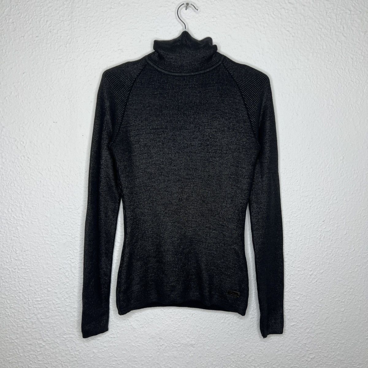 Christian Dior Monsieur Christian Dior Paris Glitter Wool Top Turtleneck Y2K Retro Size S / US 4 / IT 40 - 3 Thumbnail