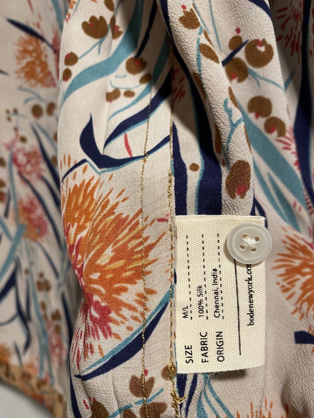 Bode Bode Housatonic Louie Havana floral / Hawaiian silk shirt Size US M / EU 48-50 / 2 - 6 Thumbnail
