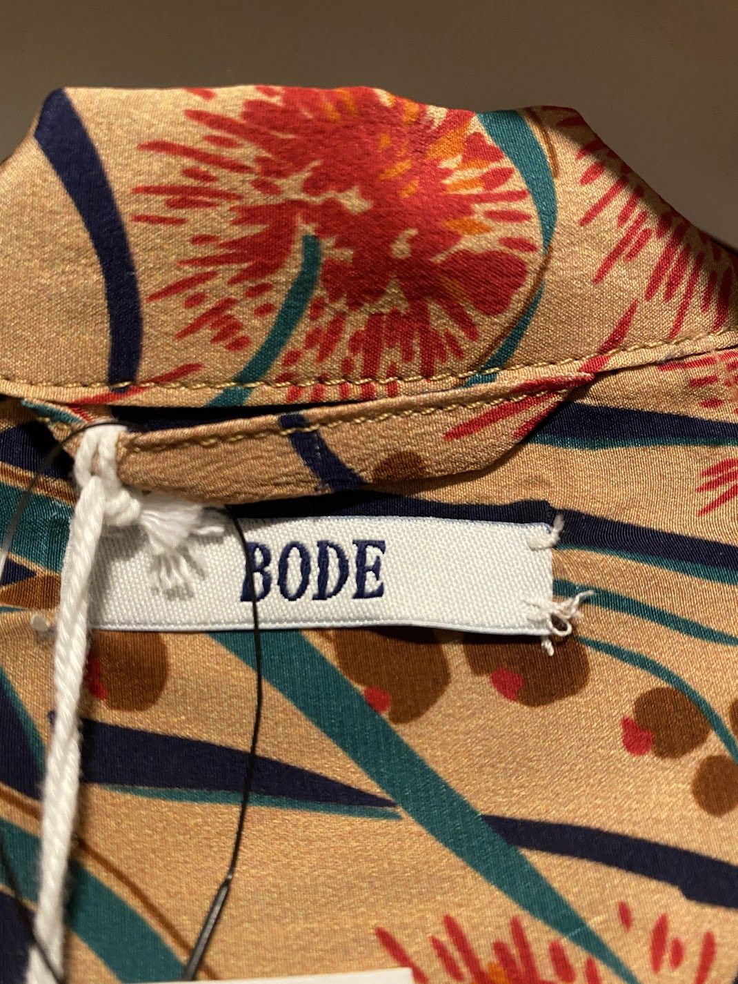 Bode Bode Housatonic Louie Havana floral / Hawaiian silk shirt Size US M / EU 48-50 / 2 - 4 Thumbnail